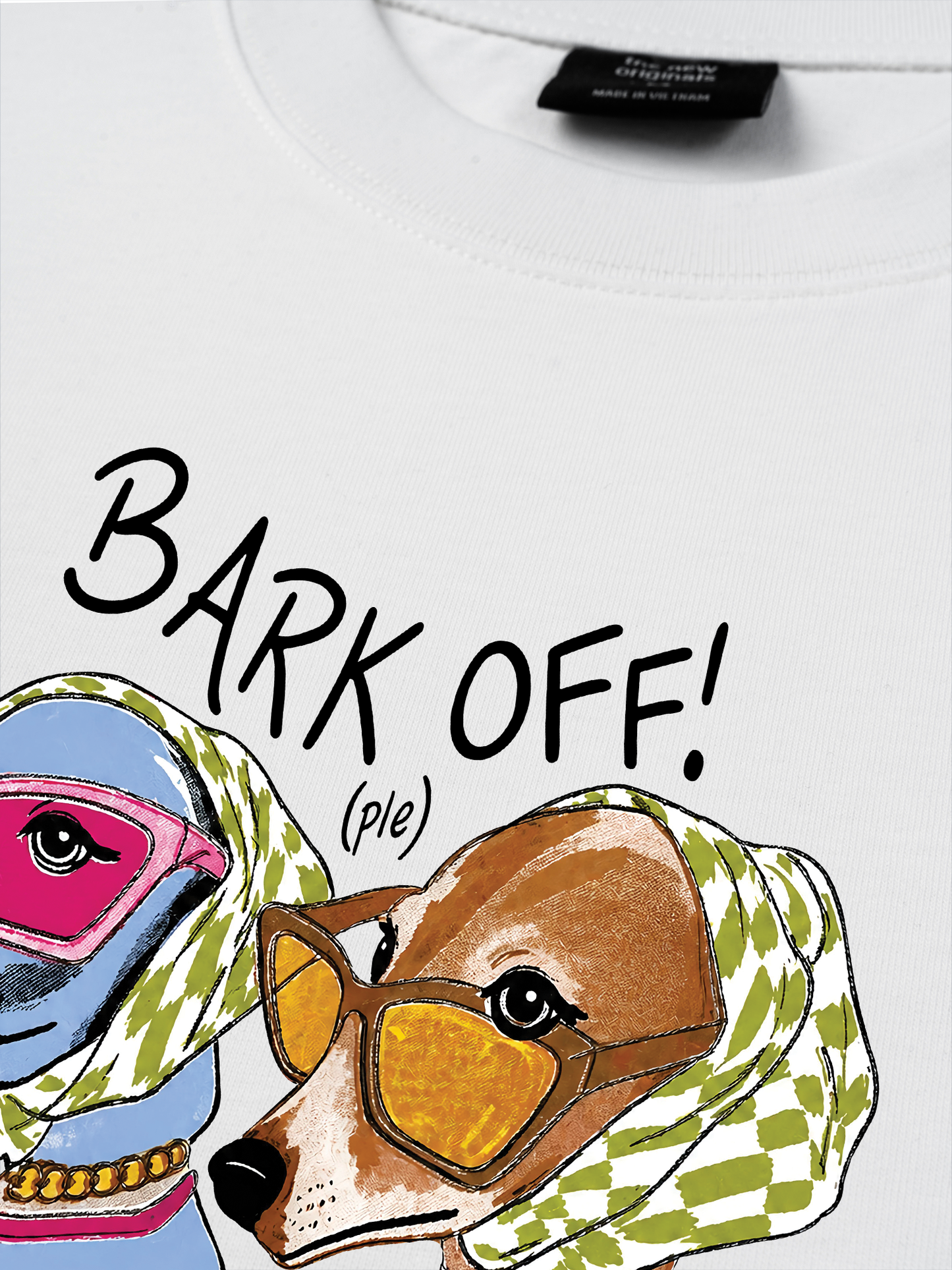 Áo Thun Relaxed Fit Back Off  Dog