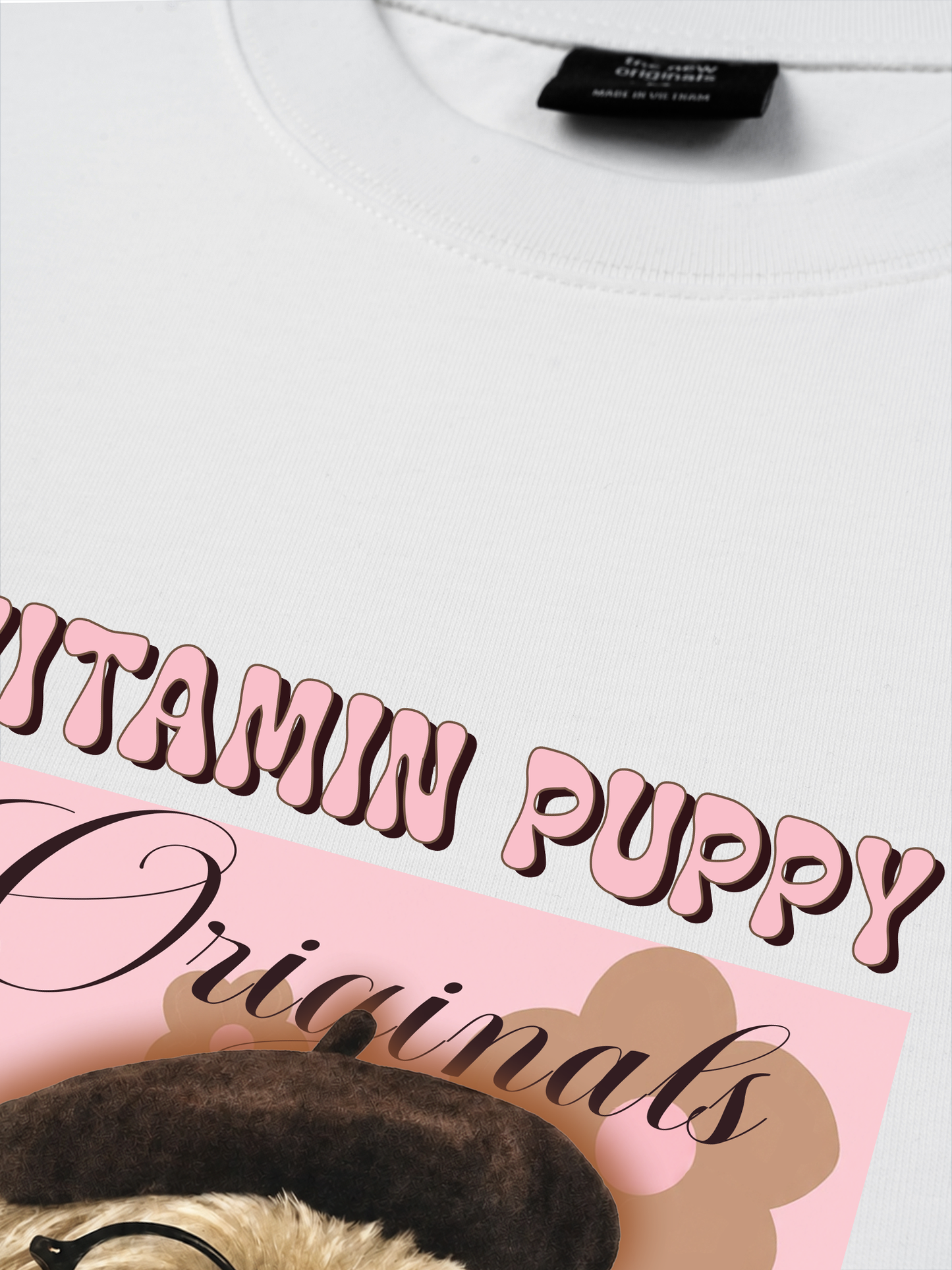 Áo Thun Relaxed Fit Vitamin Puppy