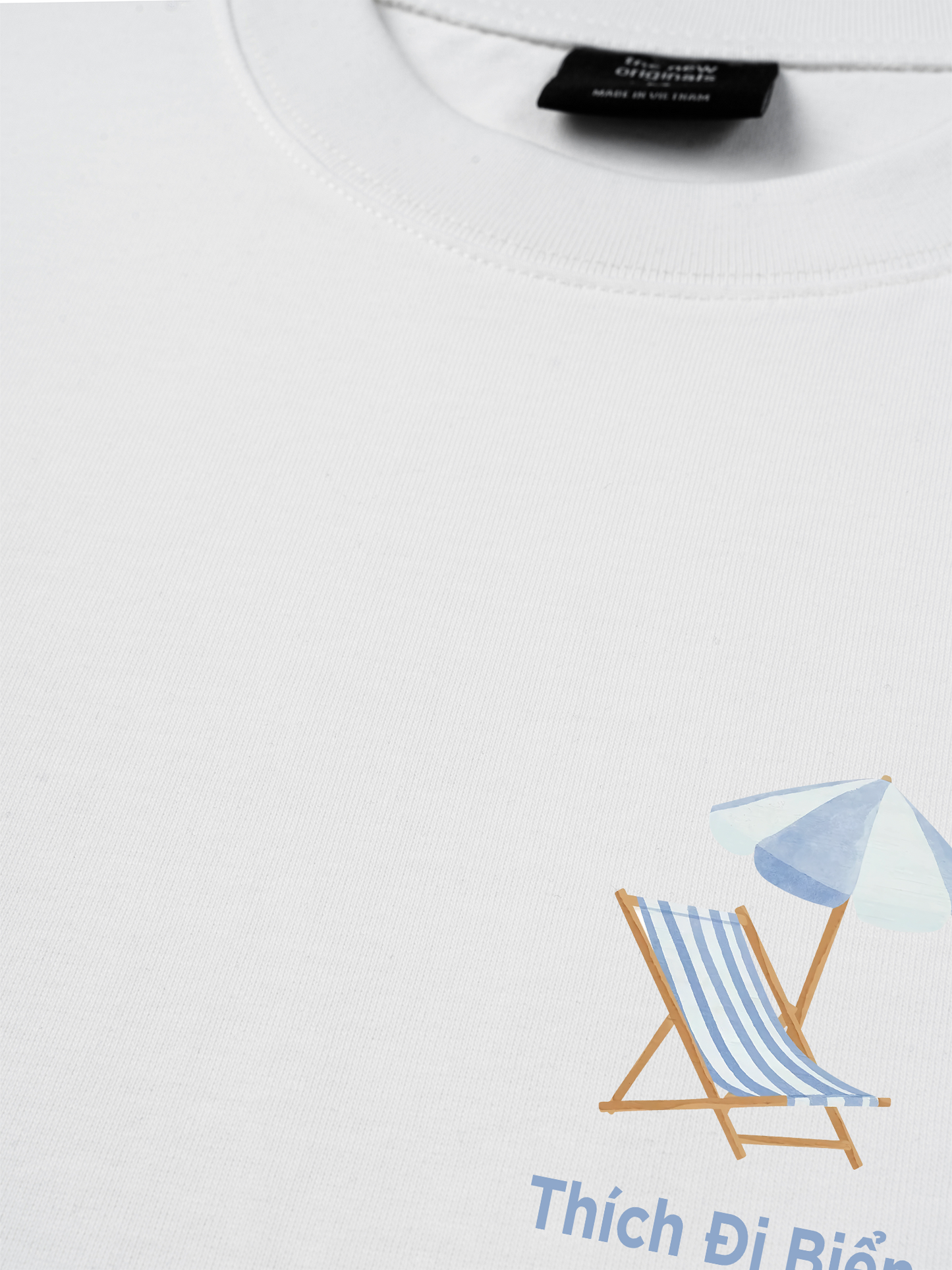 Áo Thun Relaxed Fit Thích Đi Biển