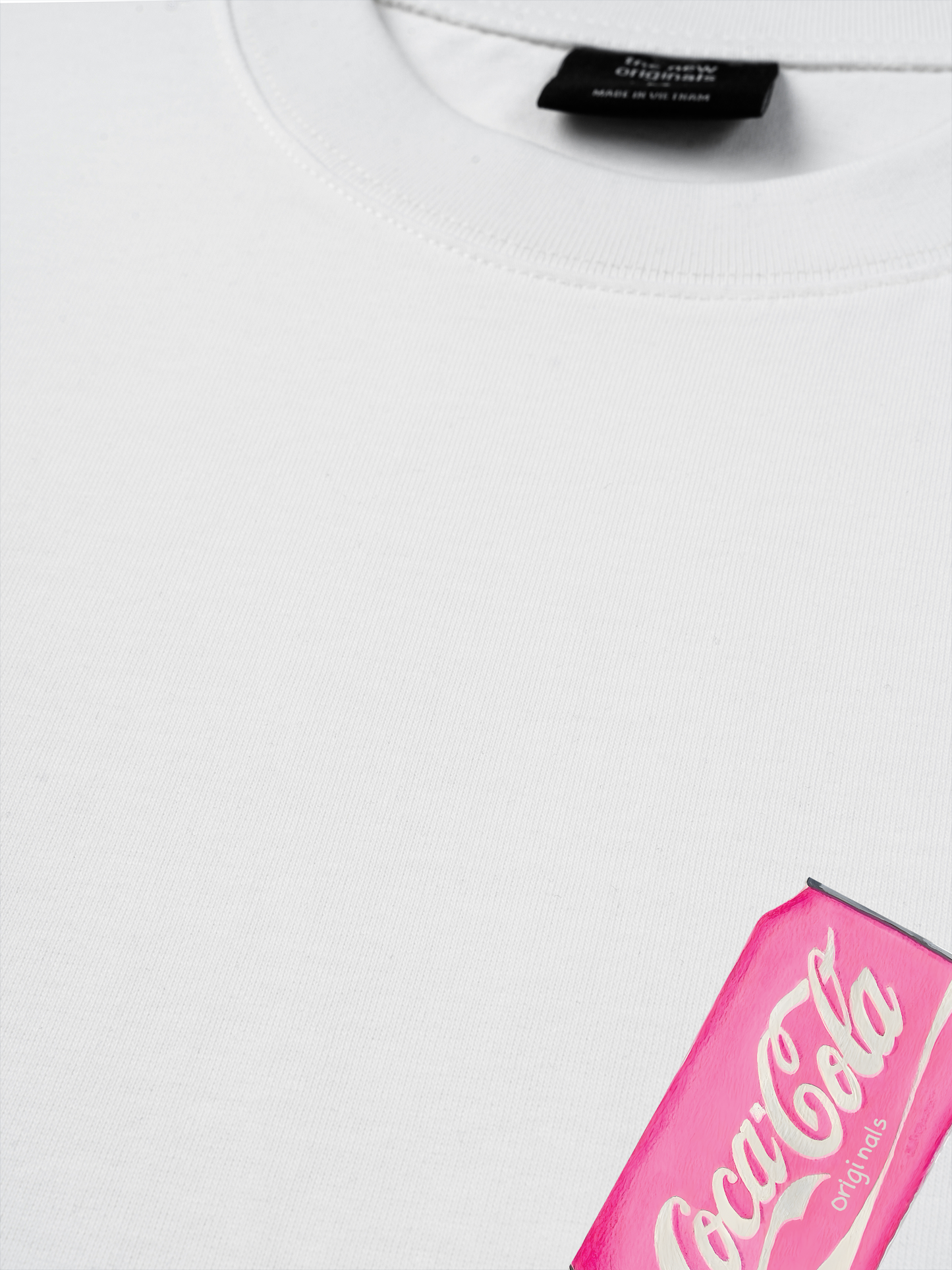 Áo Thun Relaxed Fit Summer Vibes Pink Coca Cola