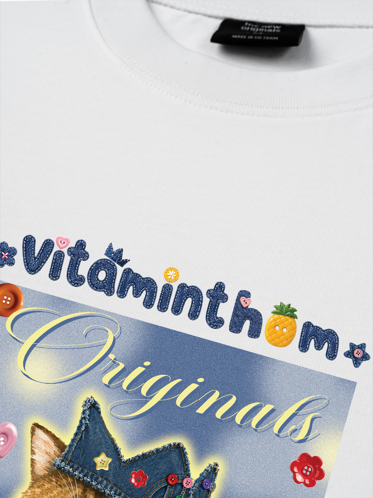 Áo Thun Relaxed Fit Vitaminthom Mặc Vest