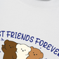 Áo Thun Relaxed Fit Teddy Land Best Friends Forever