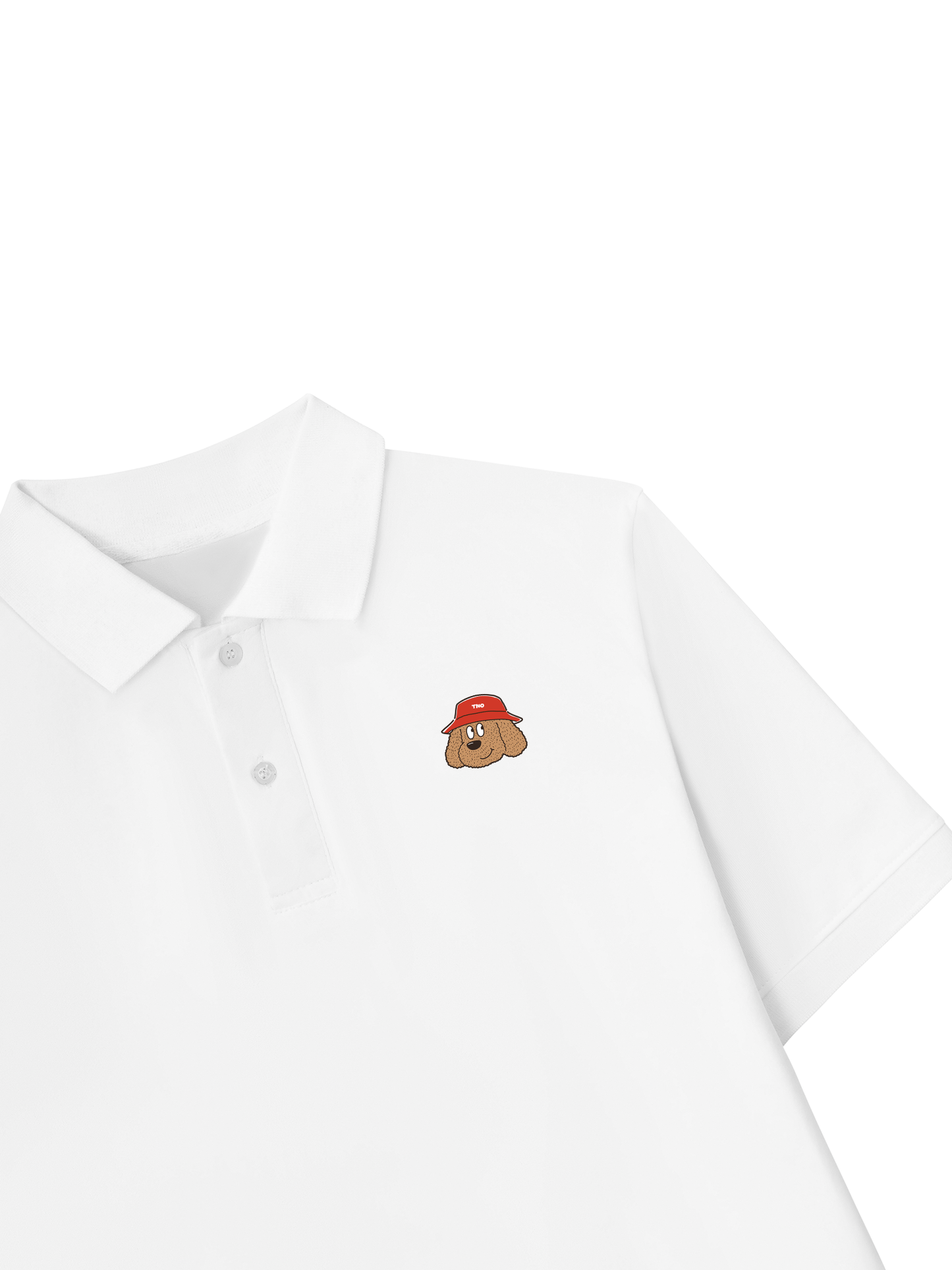 Áo Polo Nữ/ Áo Polo Relaxed Fit Dog With Hat