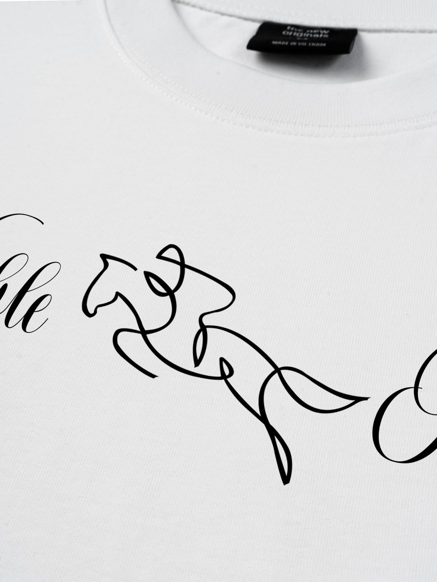 Áo Thun Relaxed Fit Old Money Noble Rider