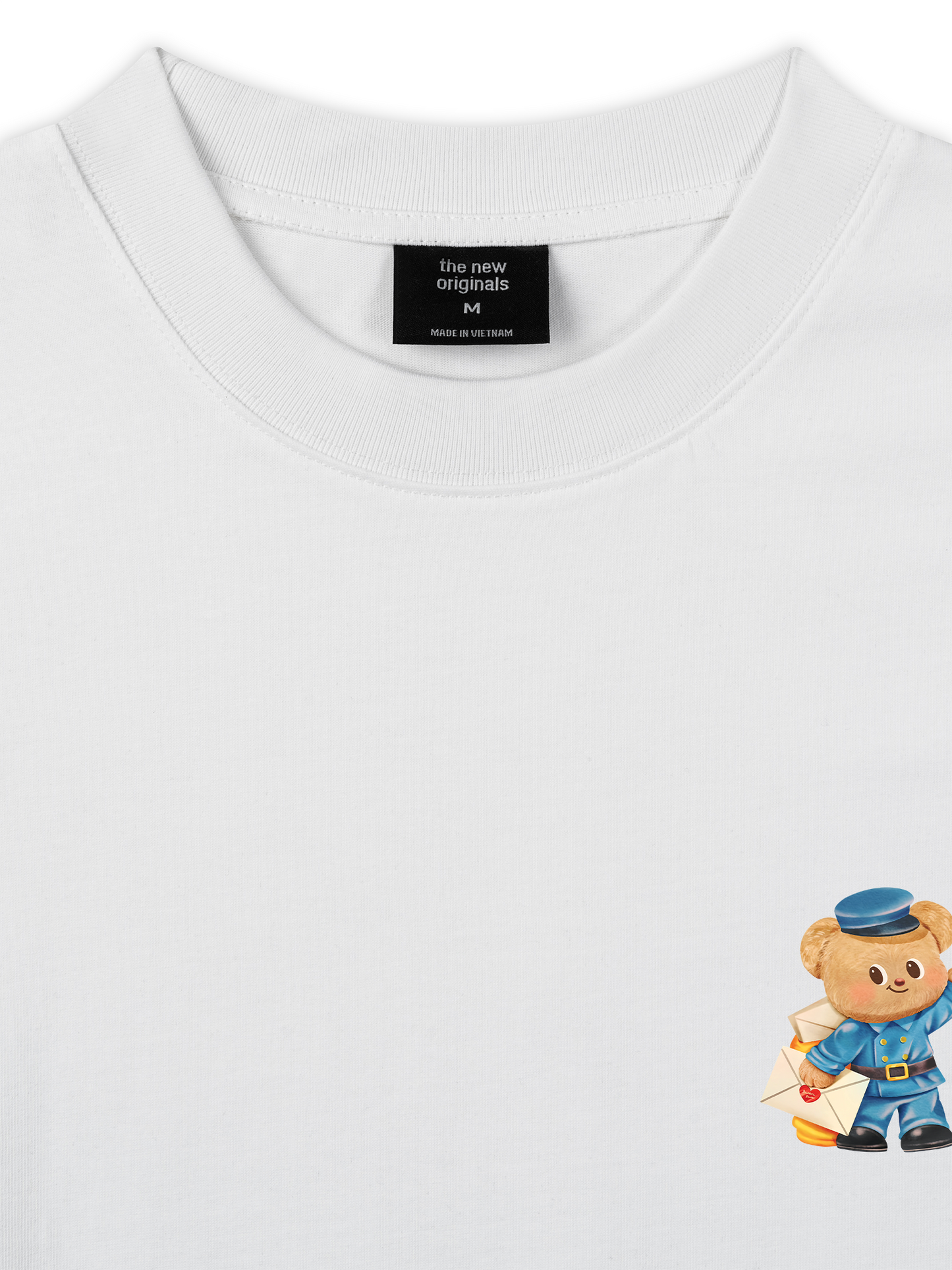 Áo Thun Relaxed Fit Butterbear Postman