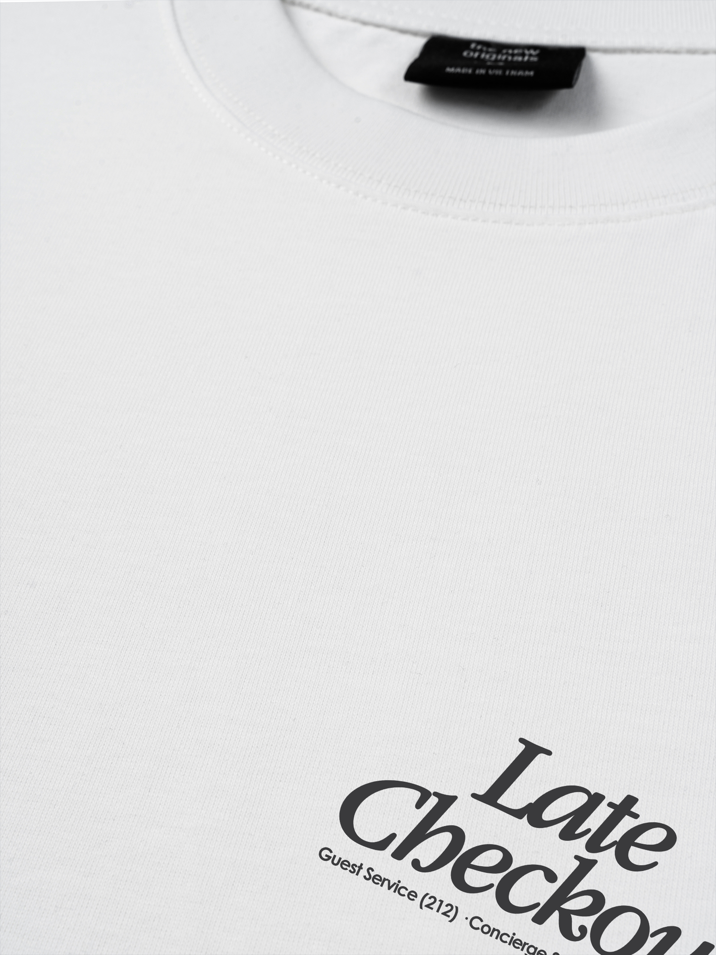 Áo Thun Relaxed Fit Late Checkout