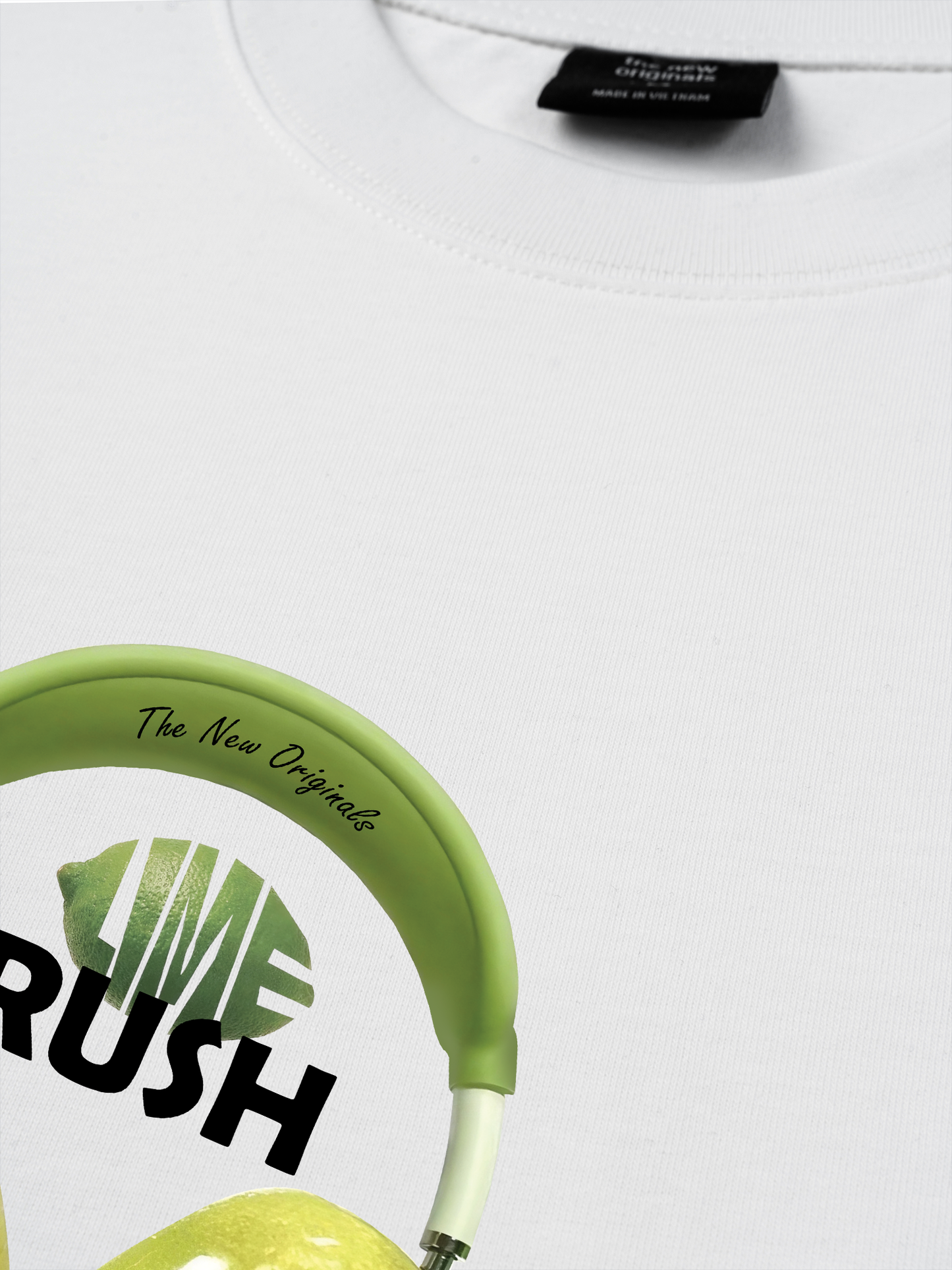 Áo Thun Relaxed Fit Summer Vibes Lime Rush