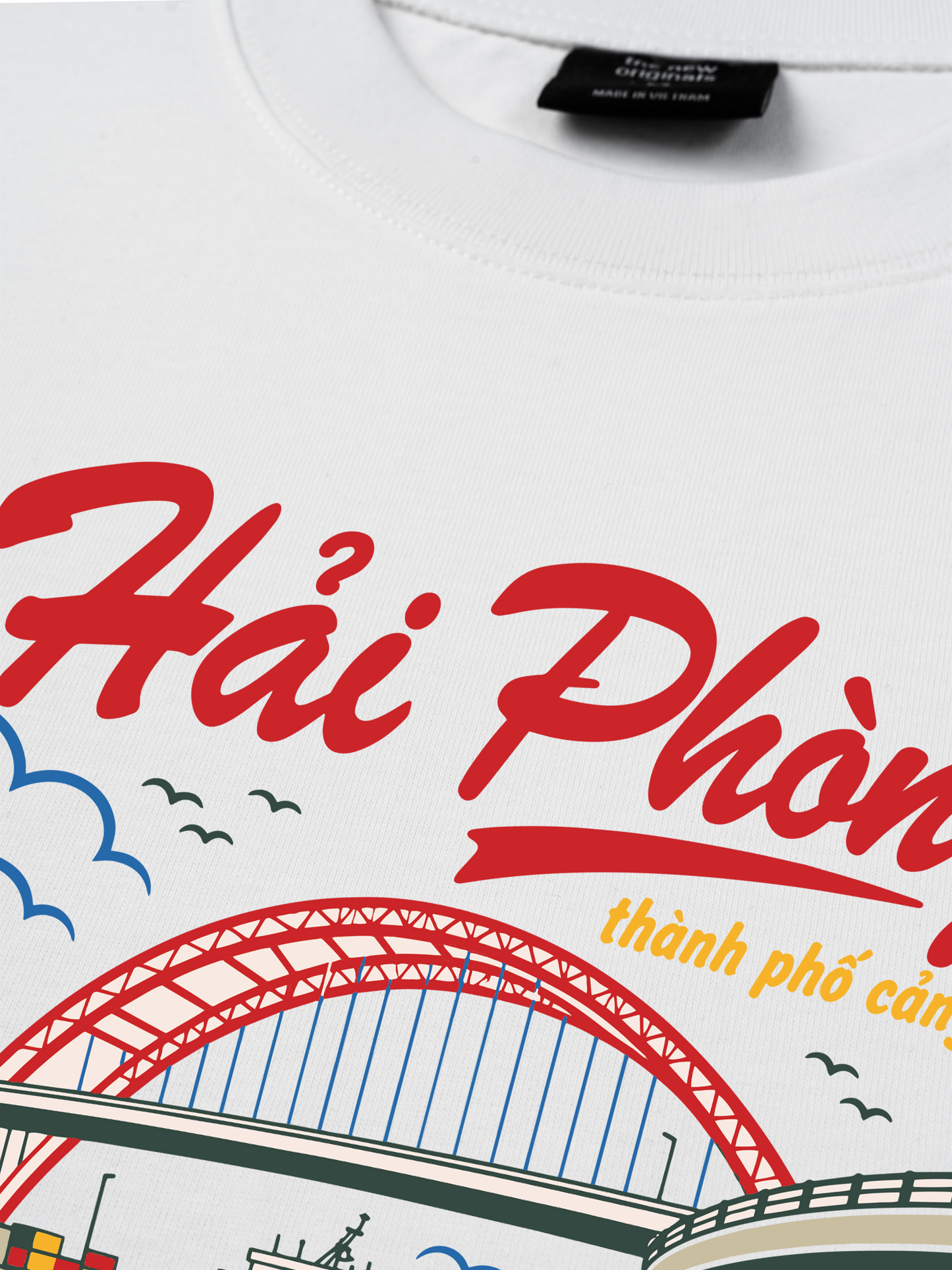 Áo Thun Relaxed Fit Hải Phòng Thành Phố Cảng