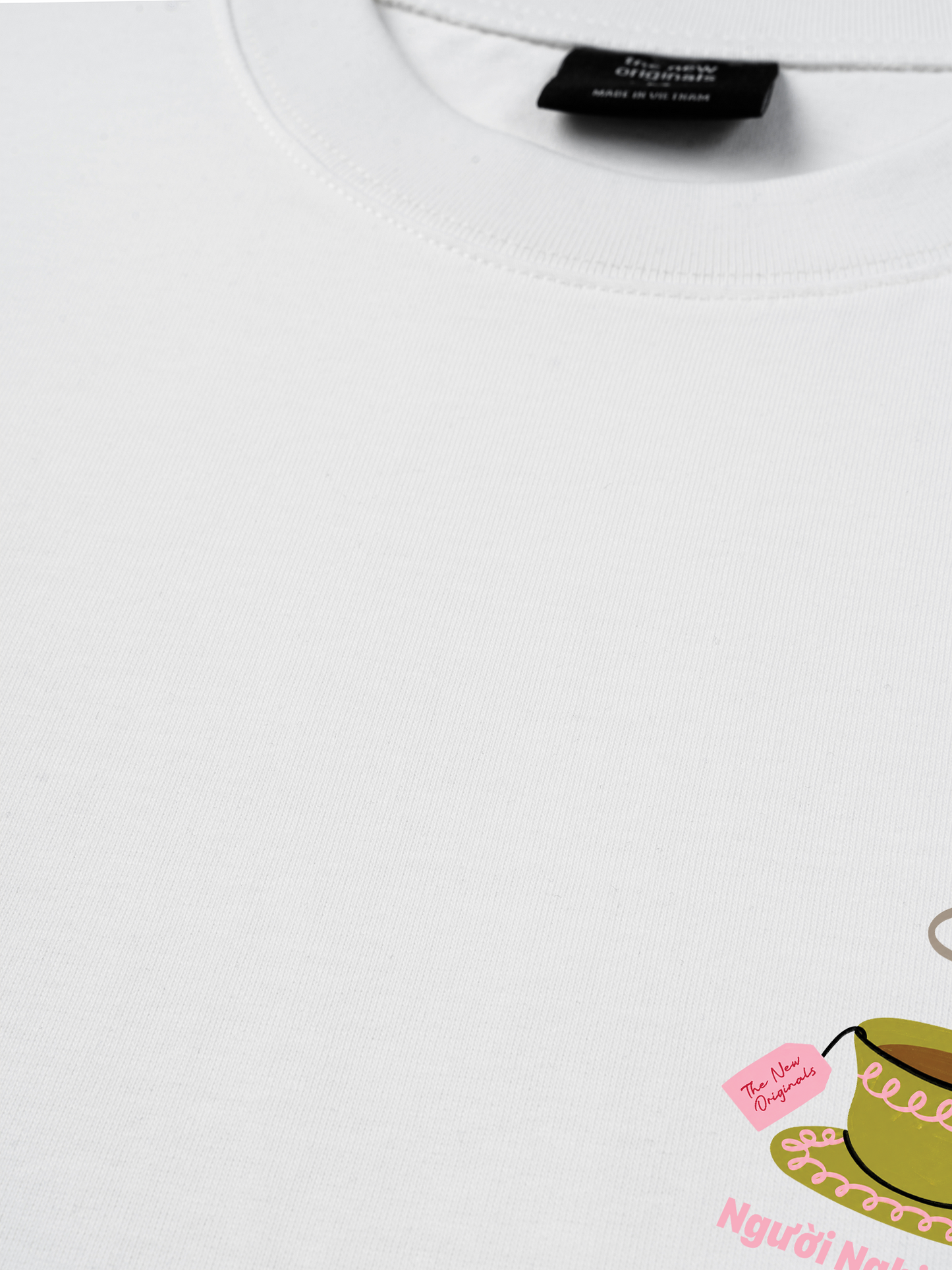 Áo Thun Relaxed Fit Người Nghiện Trà