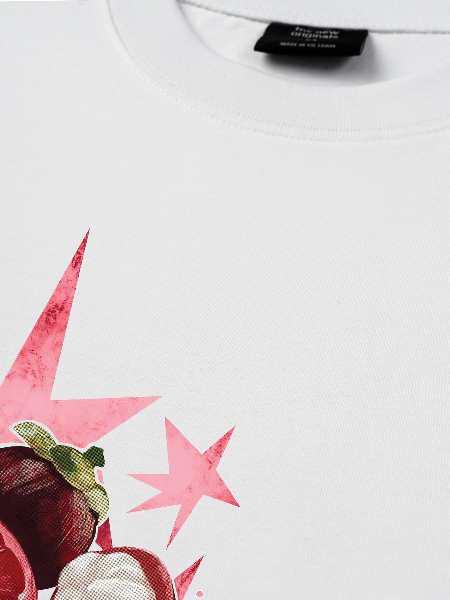 Áo Thun Relaxed Fit Summer Vibes Mangosteen Mood