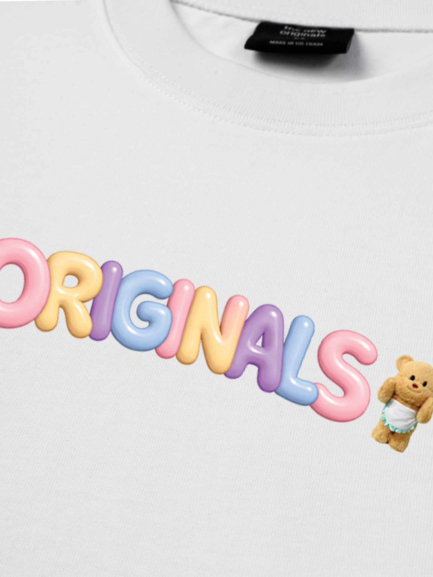 Áo Thun Relaxed Fit Teddy Land Originals Bear