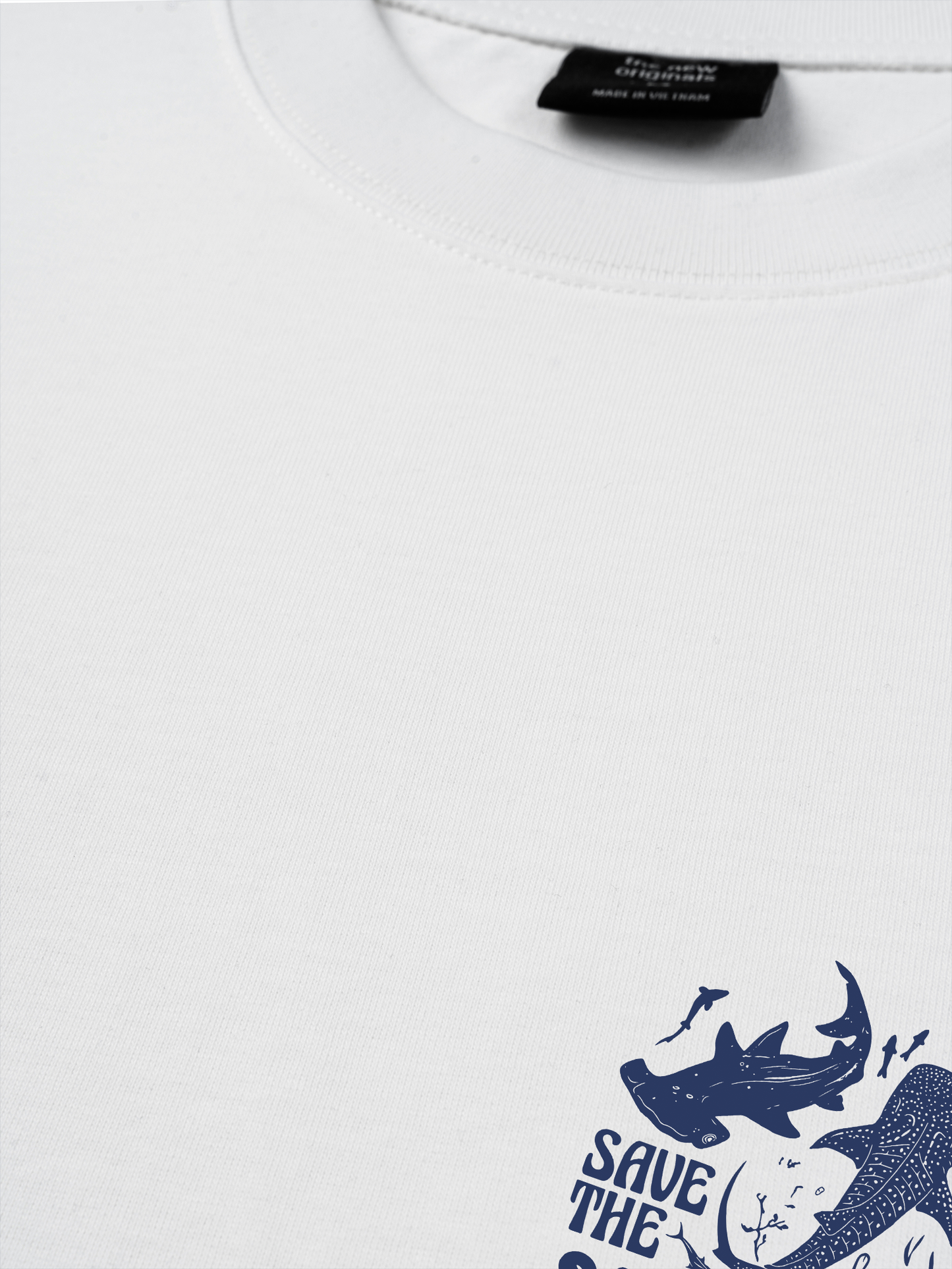 Áo Thun Relaxed Fit Ocean Save The Shark