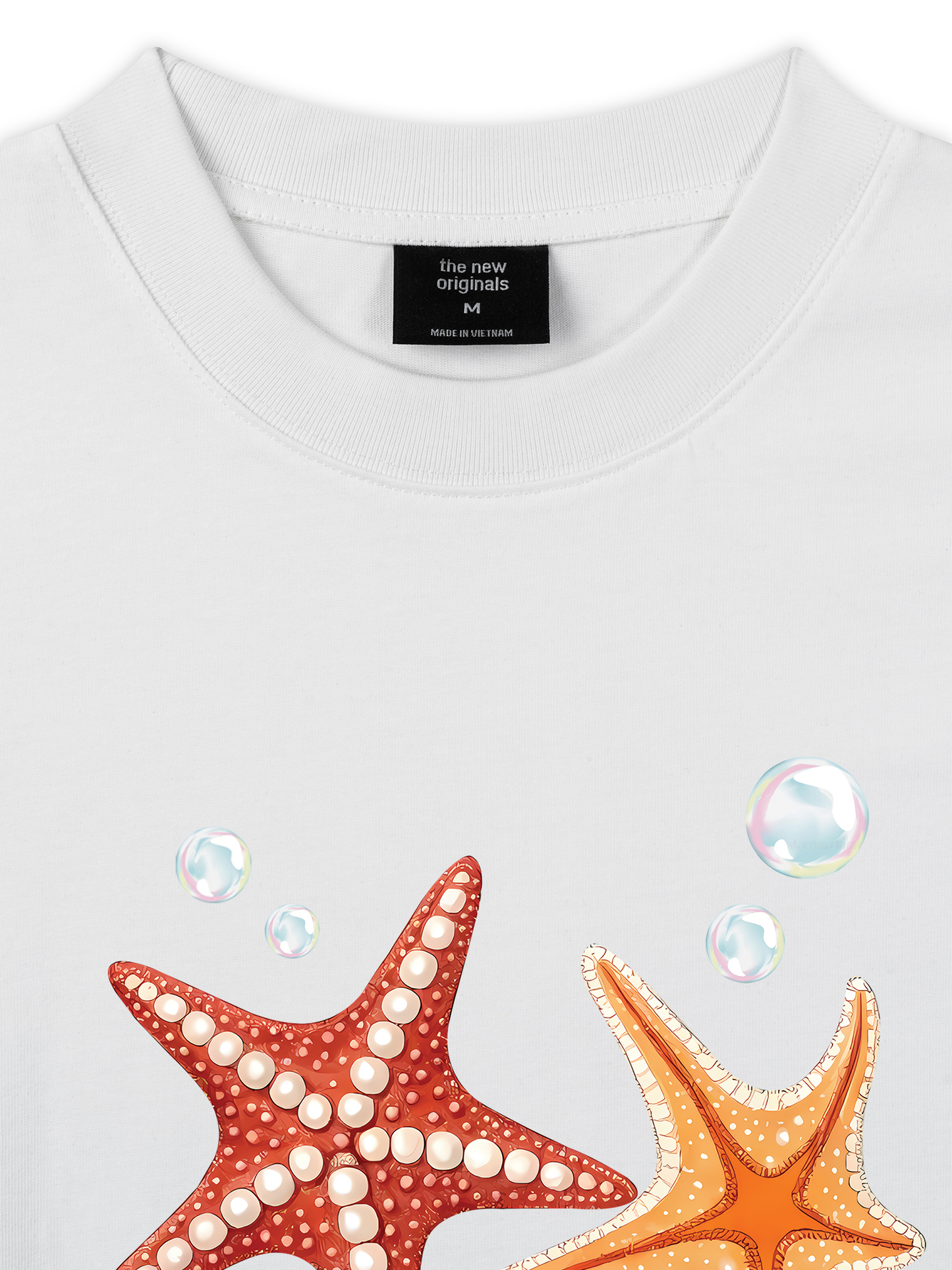 Áo Thun Relaxed Fit Ocean Orange StarFish