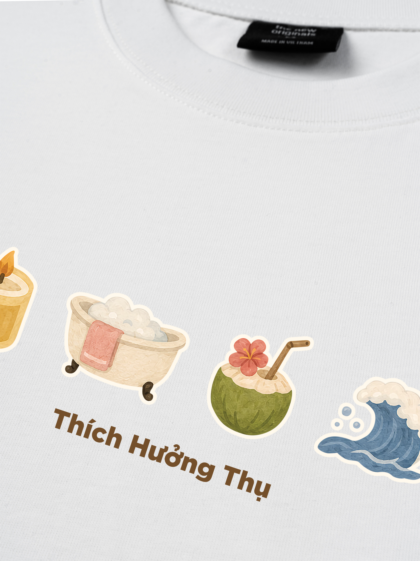Áo Thun Relaxed Fit Thích Hưởng Thụ