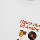 Áo Thun Relaxed Fit Người Chơi Hệ Analog