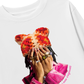 Áo Thun Dài Tay Jewel Ring & Orange Kitty Cap Wash