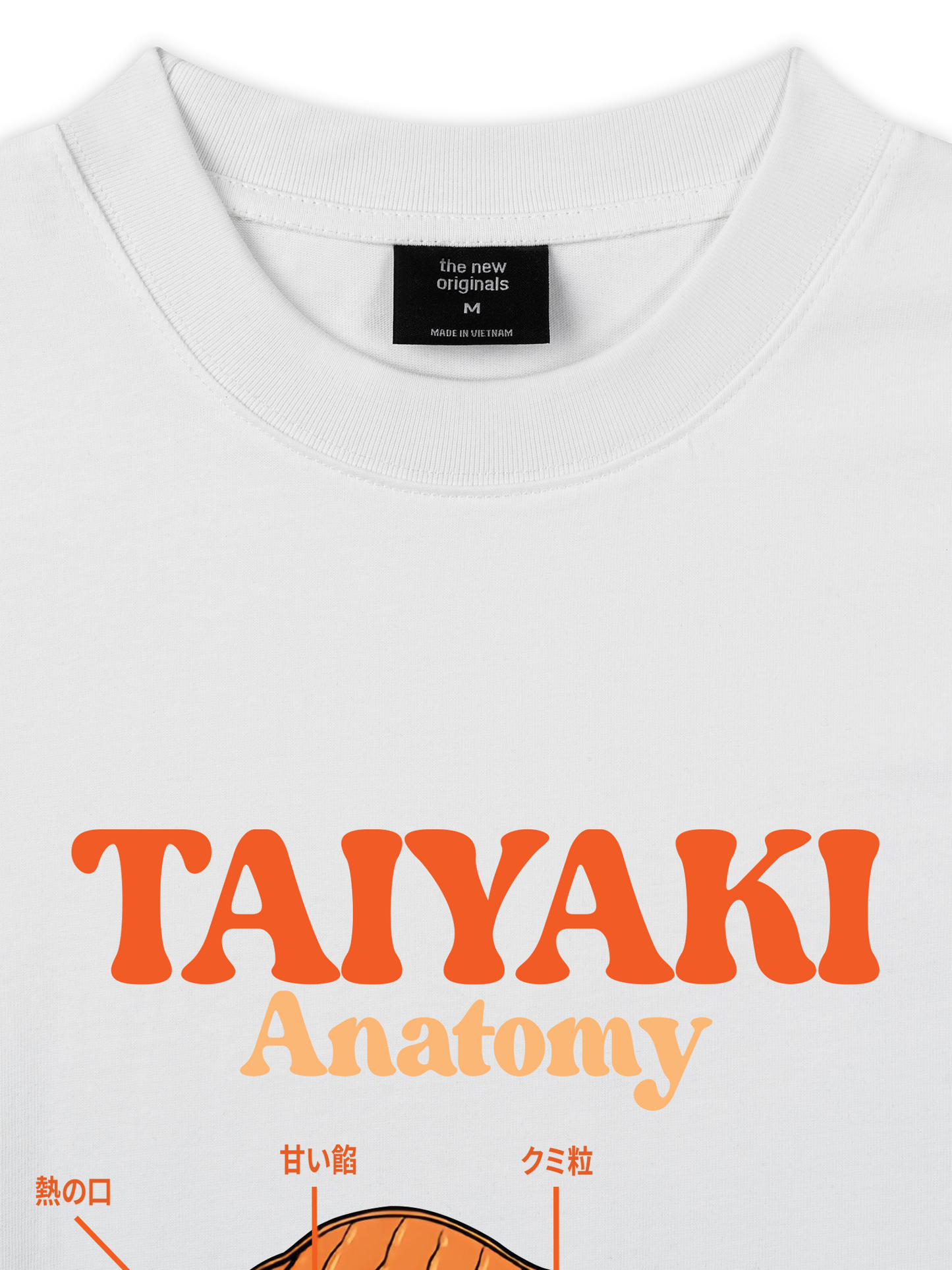 Áo Thun Relaxed Fit Taiyaki Anatomy