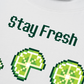 Áo Thun Relaxed Fit Summer Vibes Stay Fresh Stay Zesty