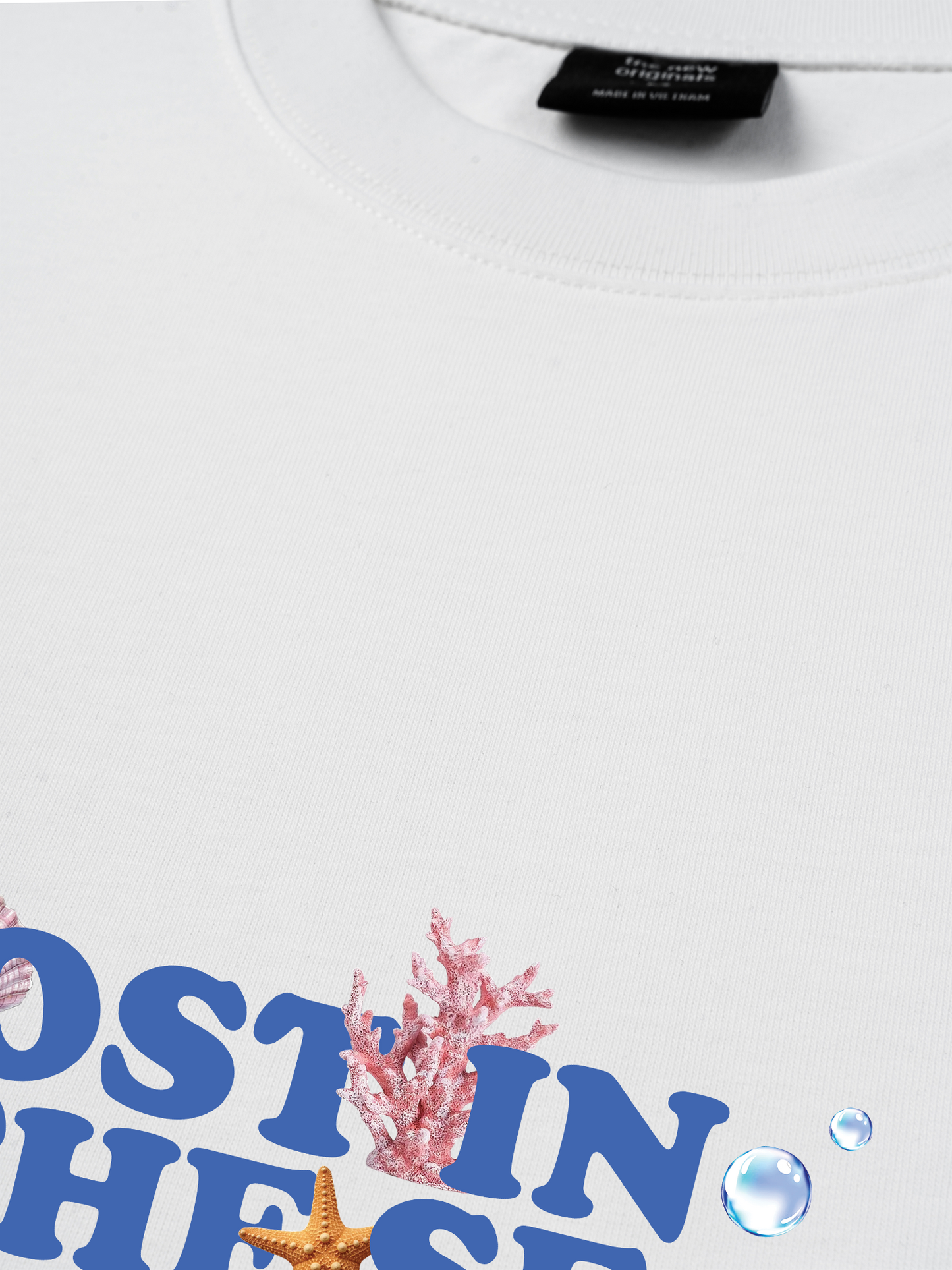 Áo Thun Relaxed Fit Summer Vibes Lost In The Sea