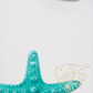 Áo Thun Relaxed Fit  Blue Tiffany Starfish