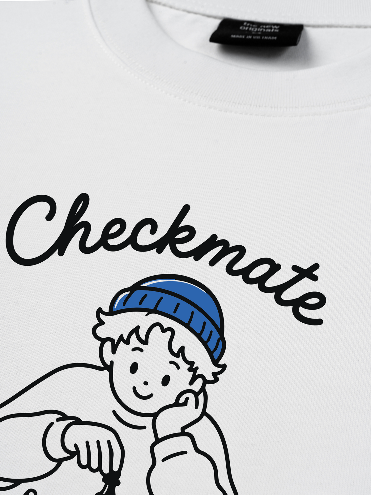 Áo Thun Relaxed Fit Checkmate
