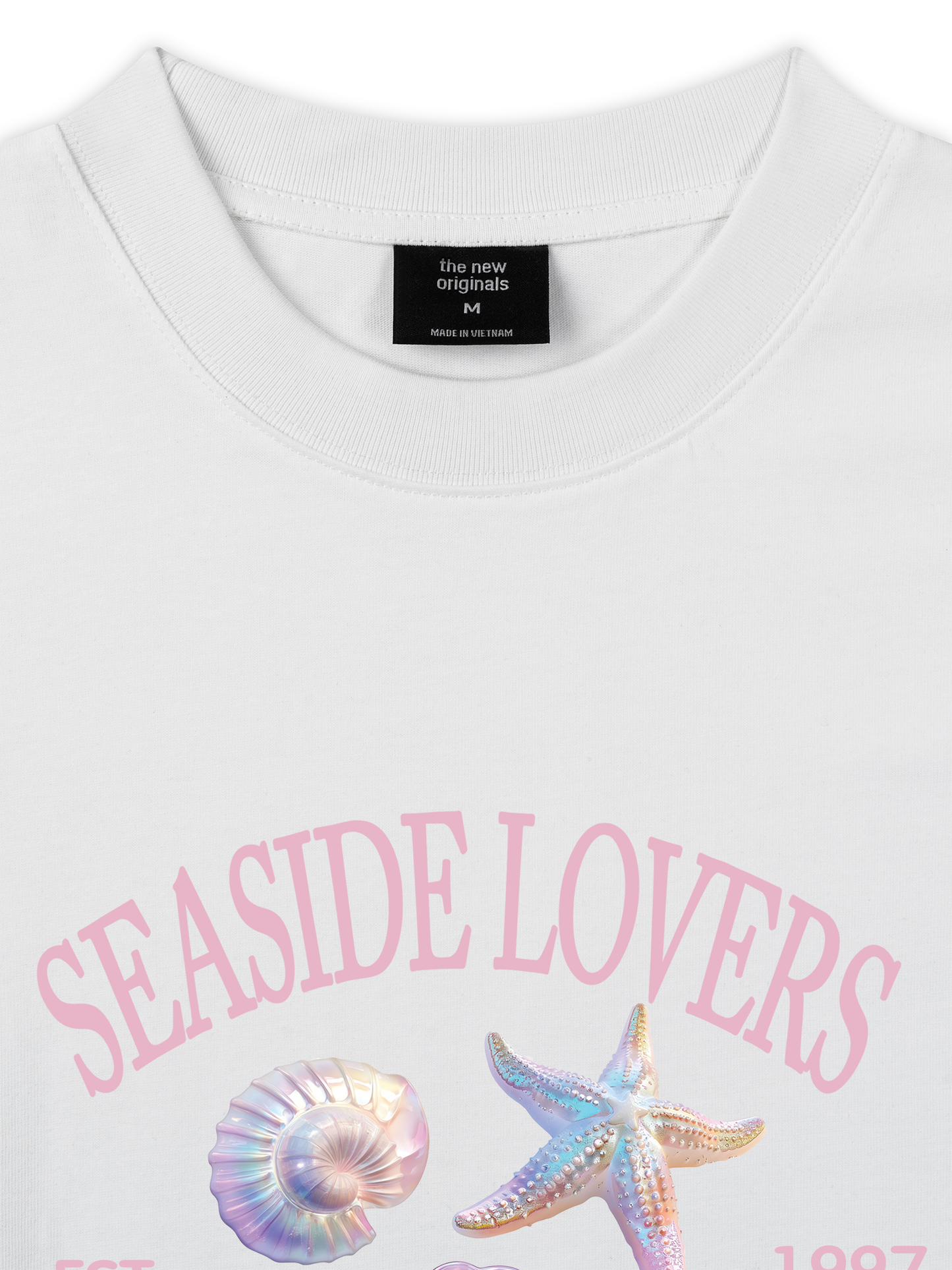 Áo Thun Relaxed Fit Ocean Hologram Seaside Lover