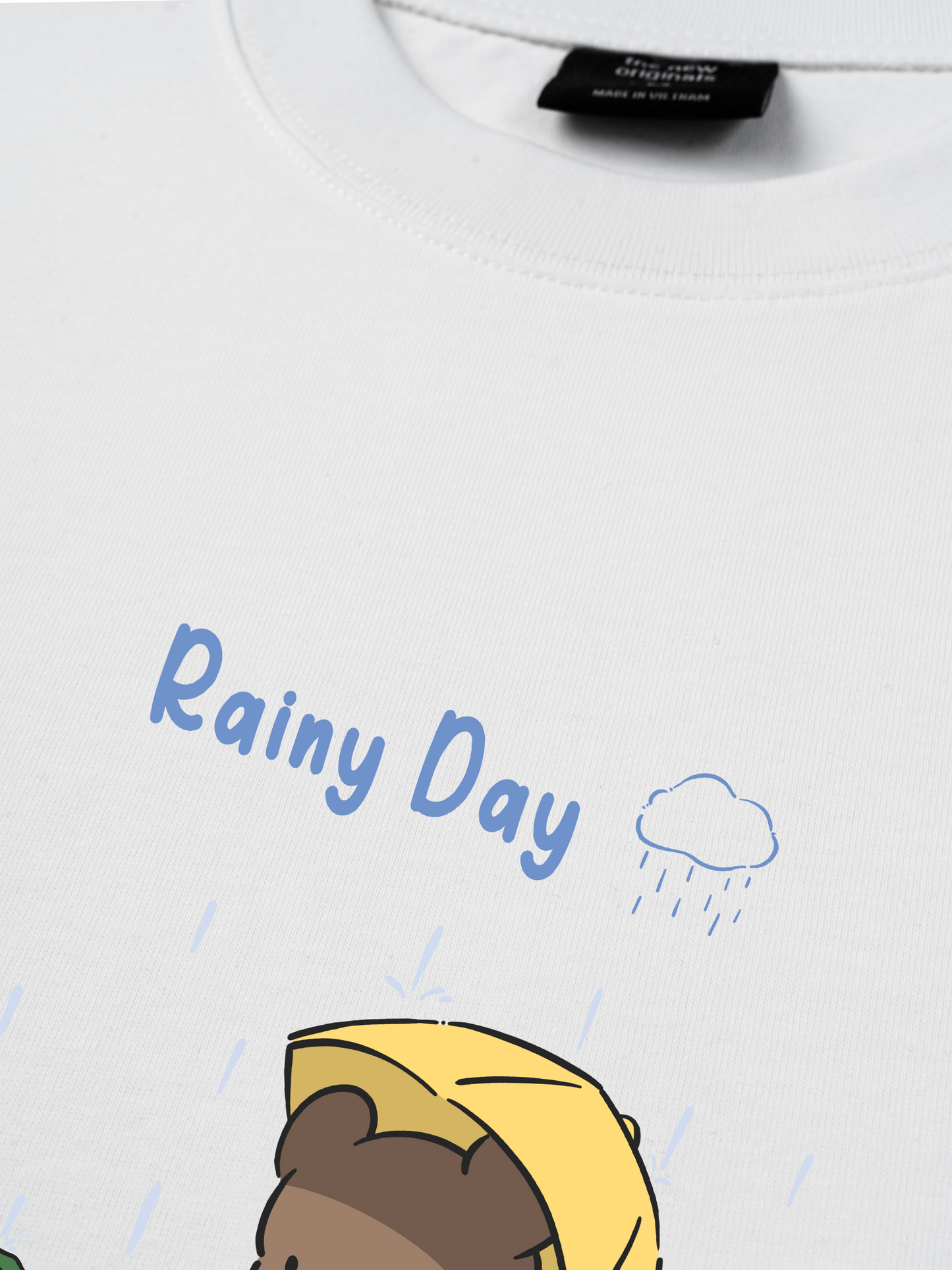 Áo Thun Relaxed Fit Teddy Land Teddy Rainy Day