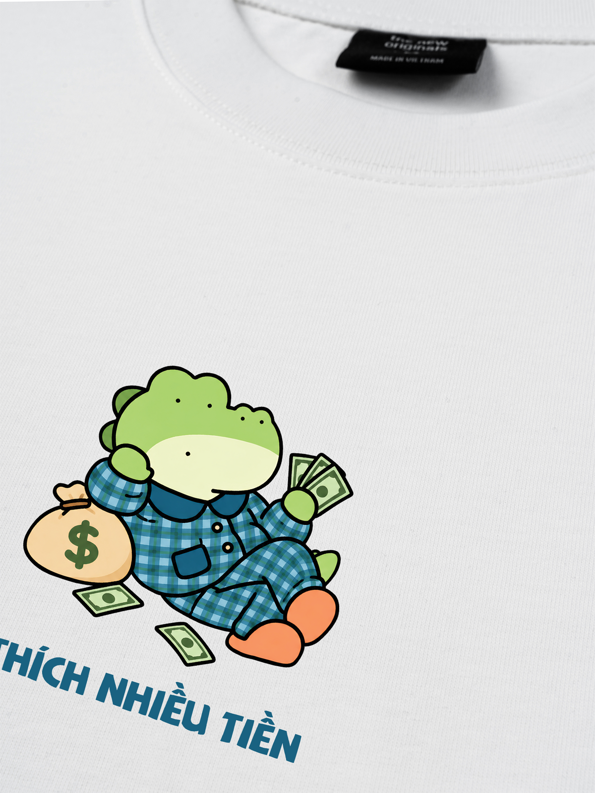 Áo Thun Relaxed Fit Thích Nhiều Tiền 2