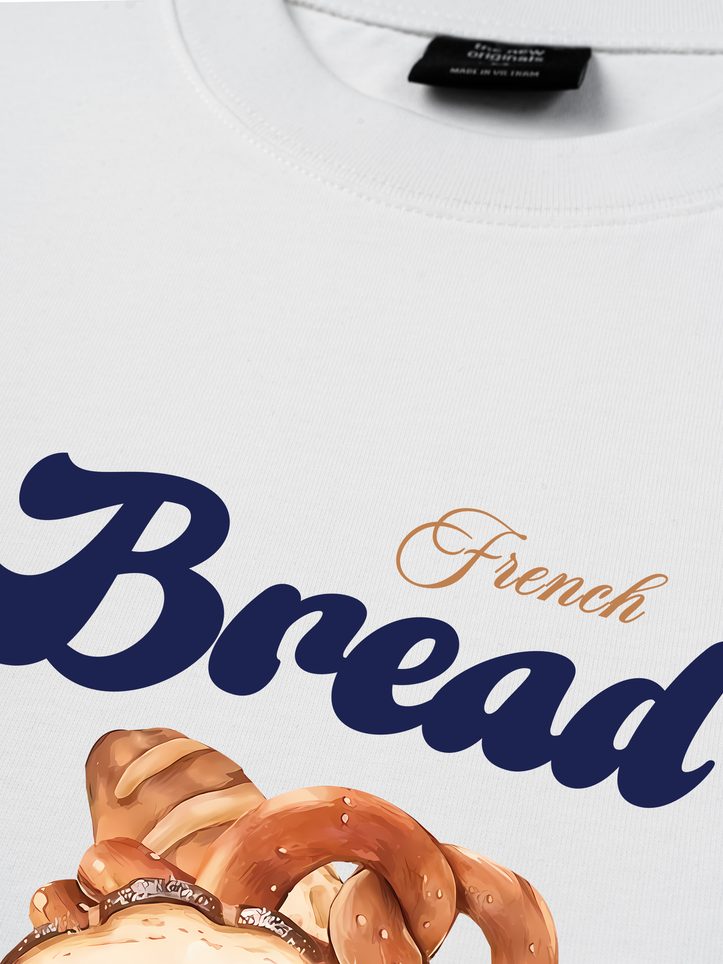 Áo Thun Relaxed Fit Sweet Pastry Tasty Bread