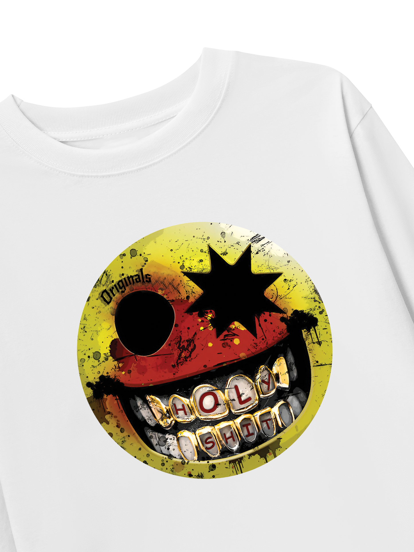 Áo Thun Dài Tay Gangster Smiley