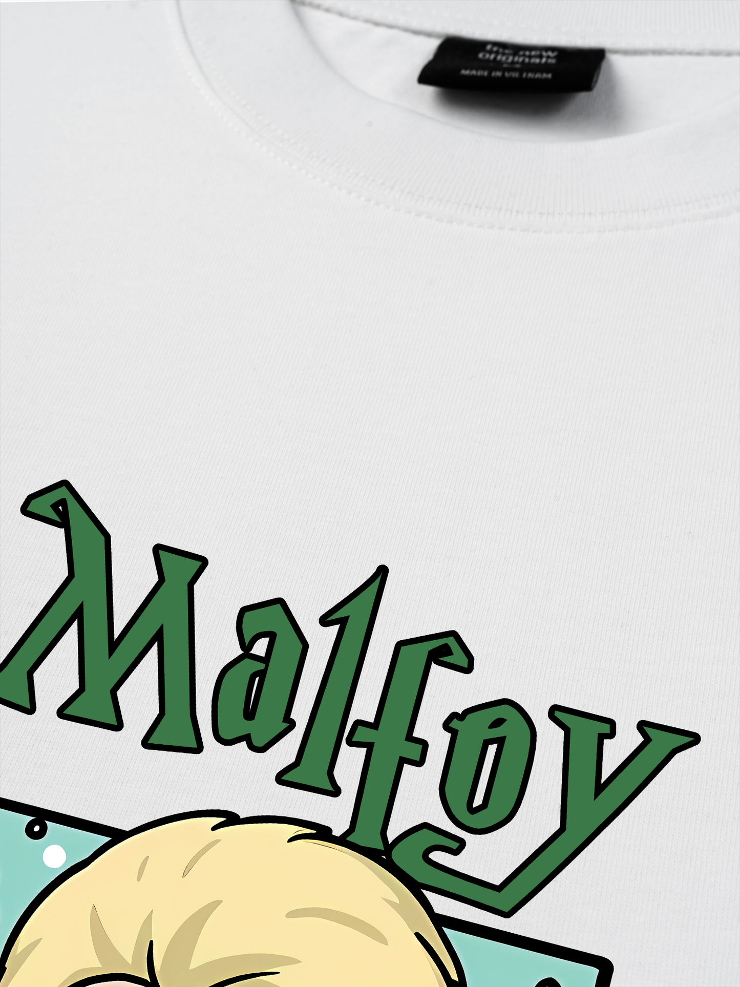 Áo Thun Relaxed Fit Harry Potter Malfoy Chibi