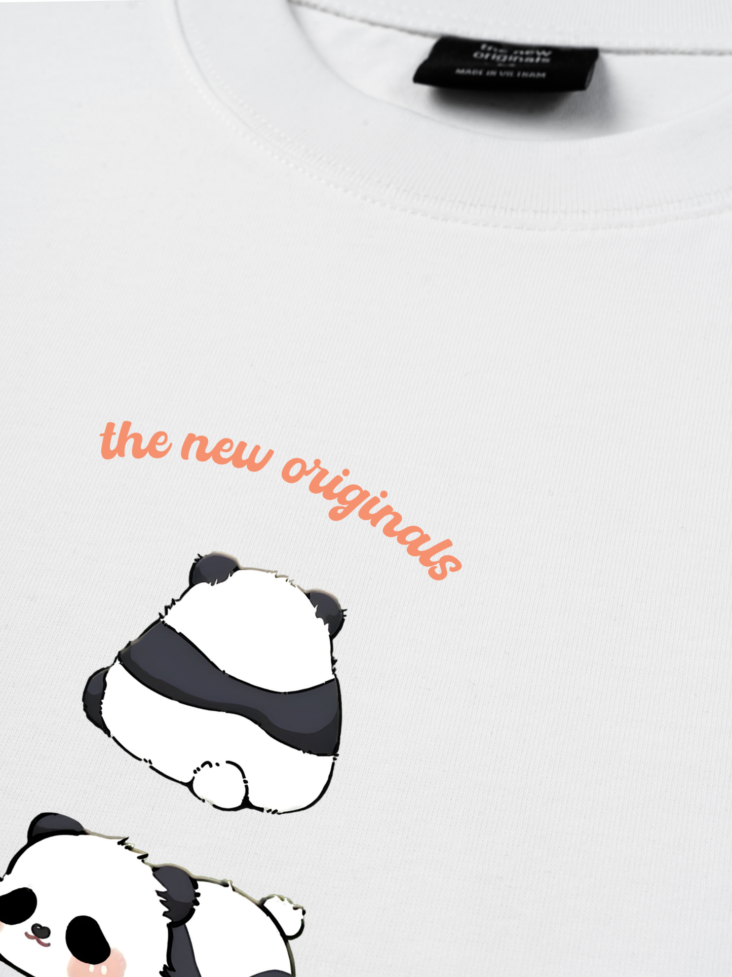 Áo Thun Relaxed Fit Panda Moooood