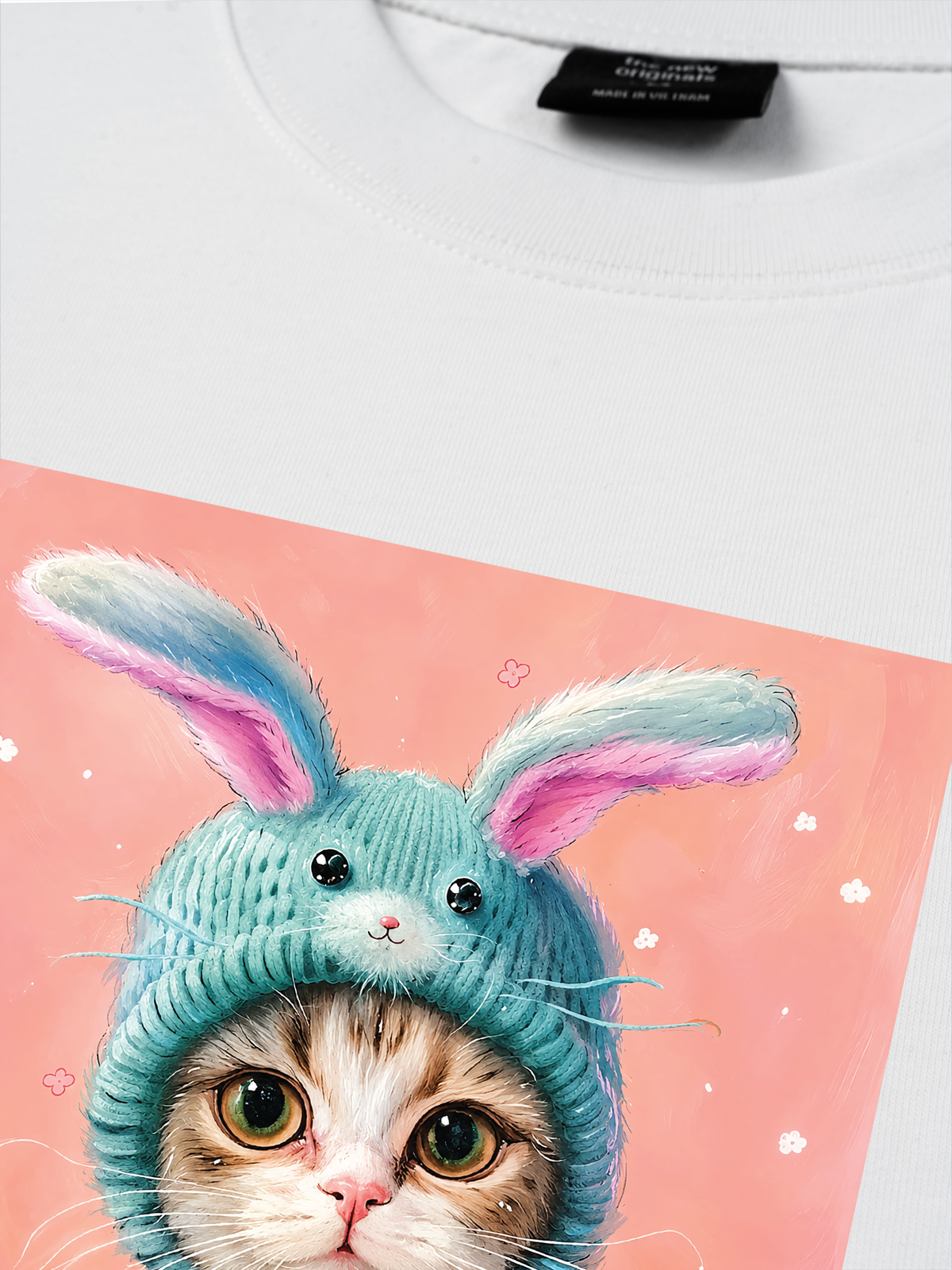 Áo Thun Relaxed Fit Dream Kitty