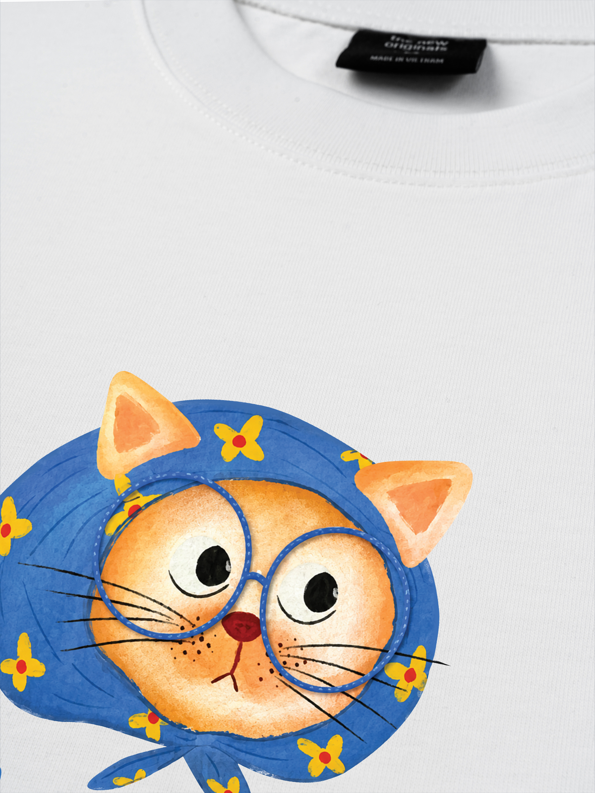 Áo Thun Relaxed Fit Clephane Meow