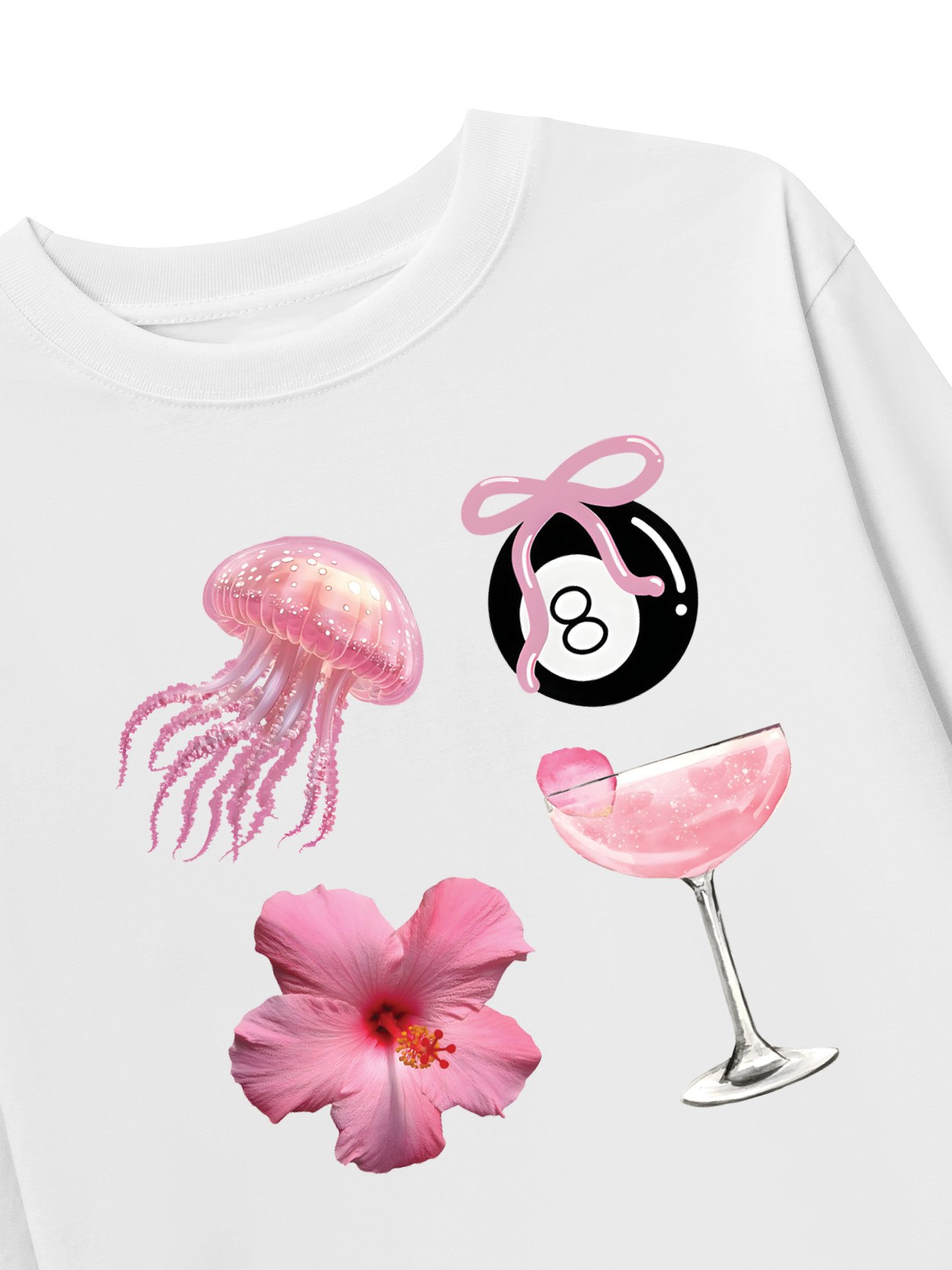 Áo Thun Dài Tay Summer Vibes Pink Summer Vibes