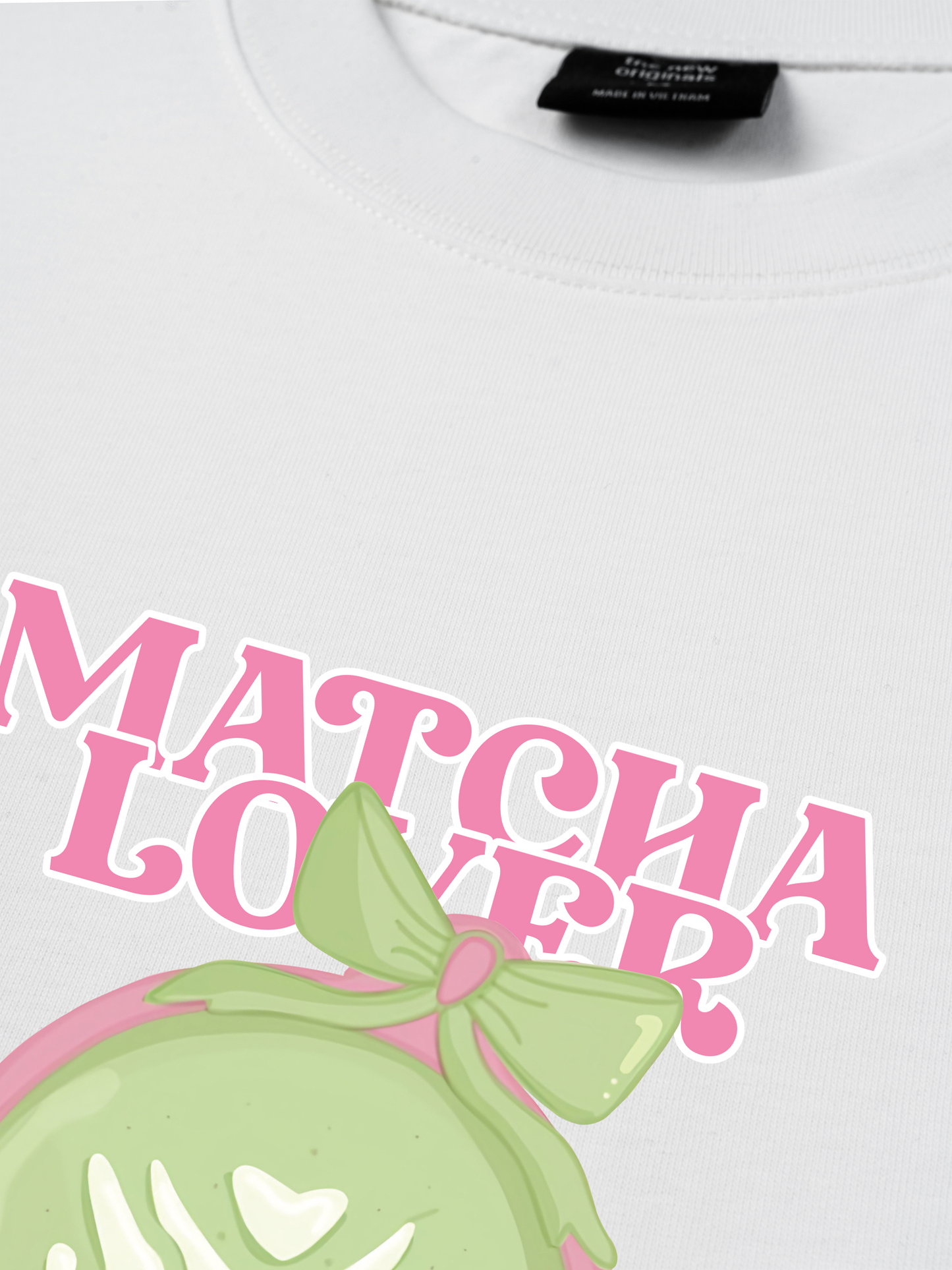 Áo Thun Relaxed Fit Drink Collection Matcha Lover