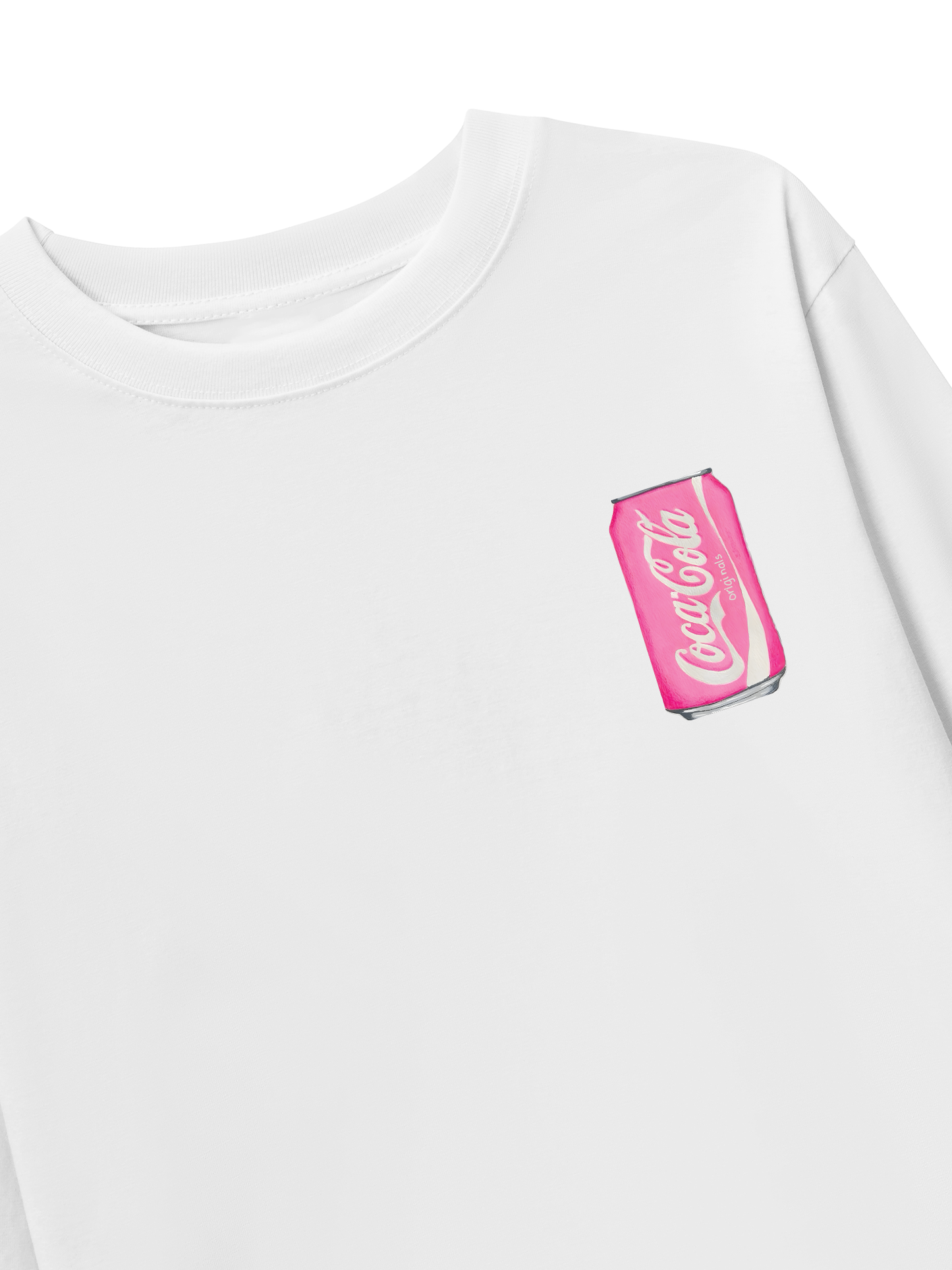 Áo Thun Dài Tay Summer Vibes Pink Coca Cola