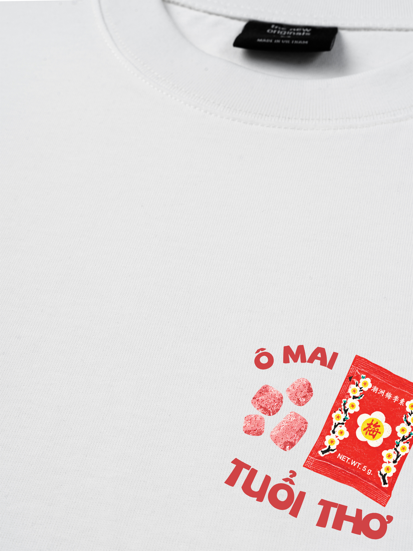 Áo Thun Relaxed Fit Ô Mai Tuổi Thơ