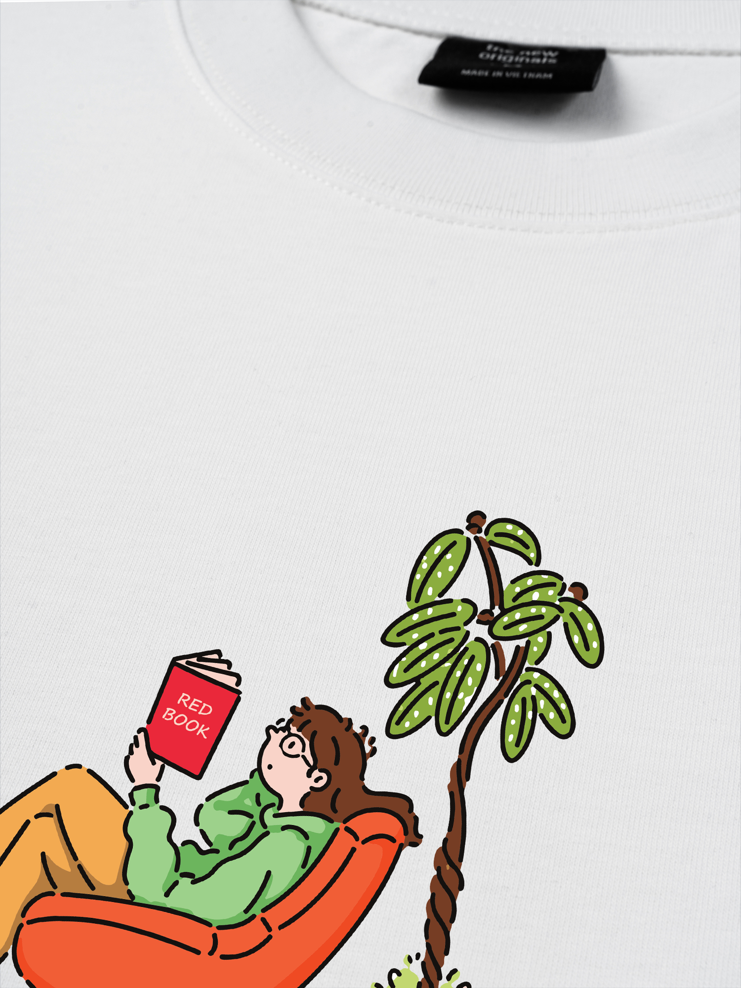 Áo Thun Relaxed Fit Không Thích Náo Nhiệt, Chỉ Thích Bình Yên