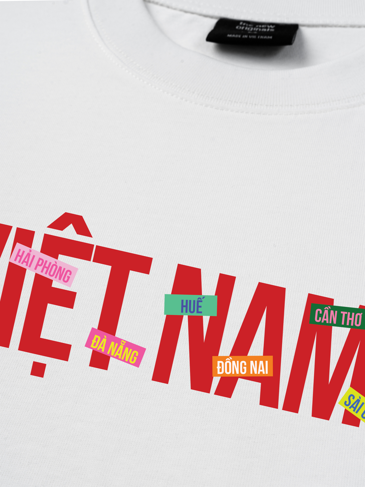 Áo Thun Relaxed Fit Việt Nam 7 Tỉnh Thành