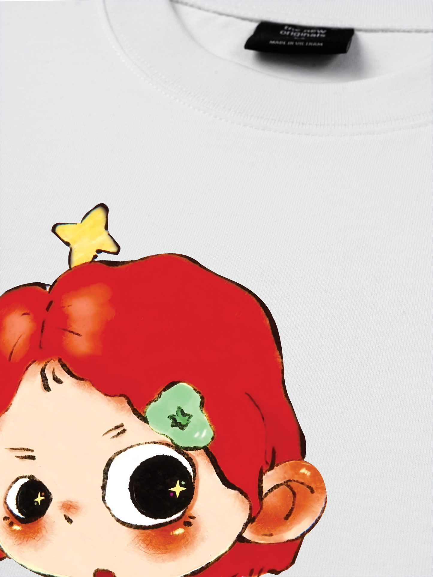 Áo Thun Relaxed Fit Red Hair Babae