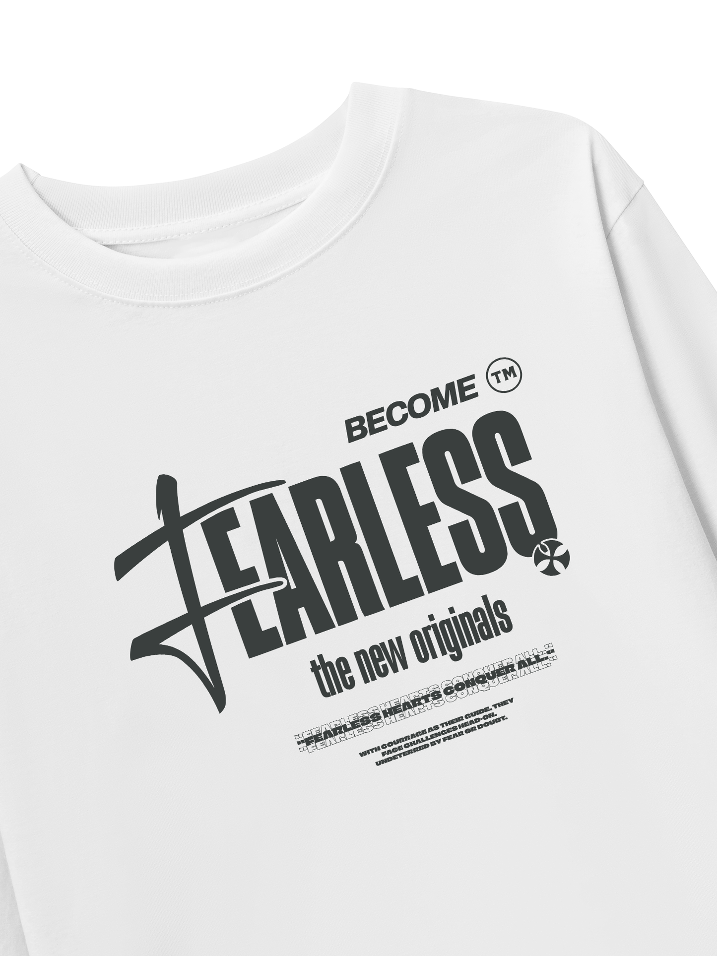 Áo Thun Dài Tay Be Bold Become Fearless