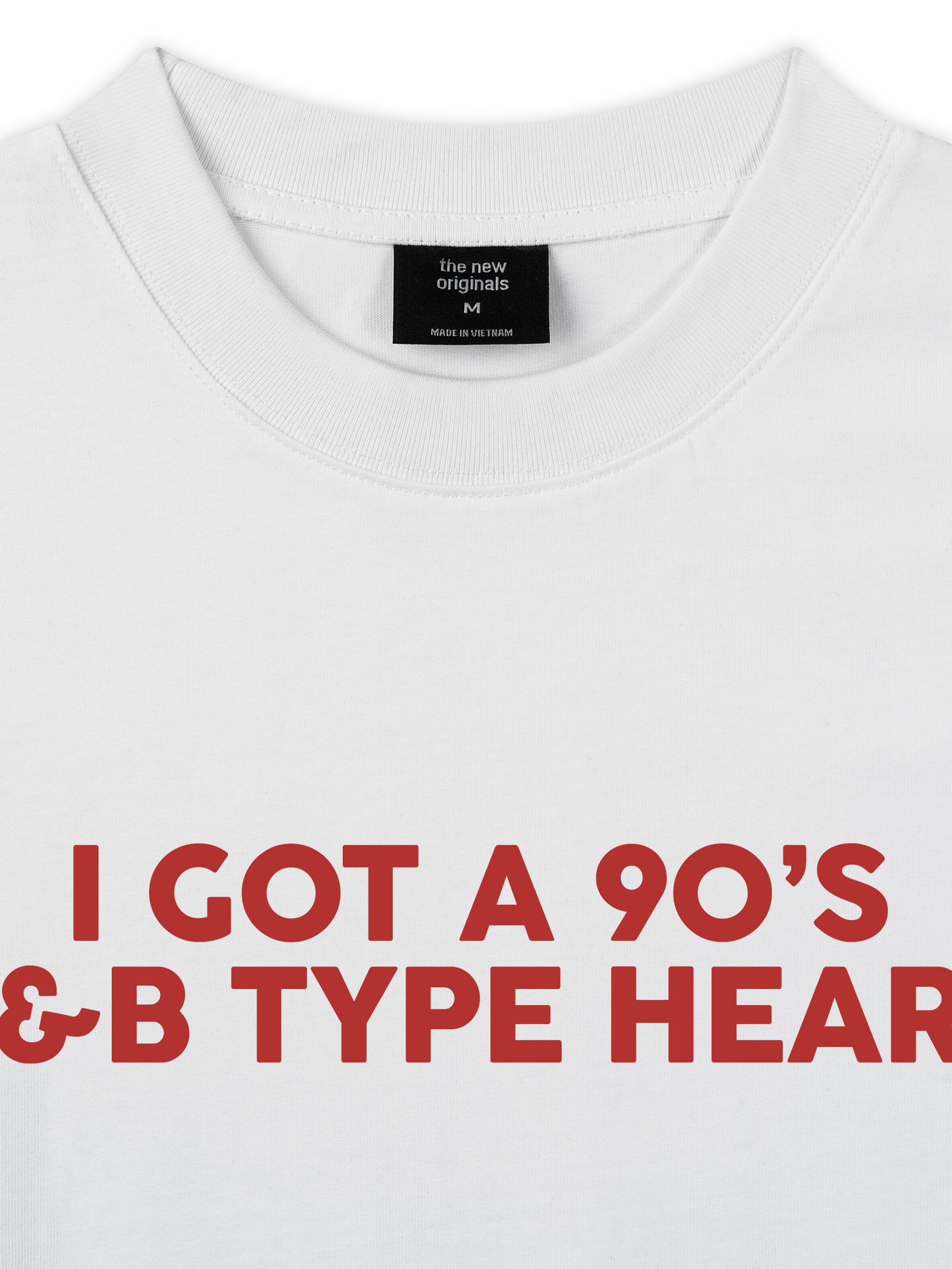 Áo Thun Relaxed Fit 90's Heart