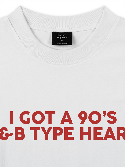 Áo Thun Relaxed Fit 90's Heart