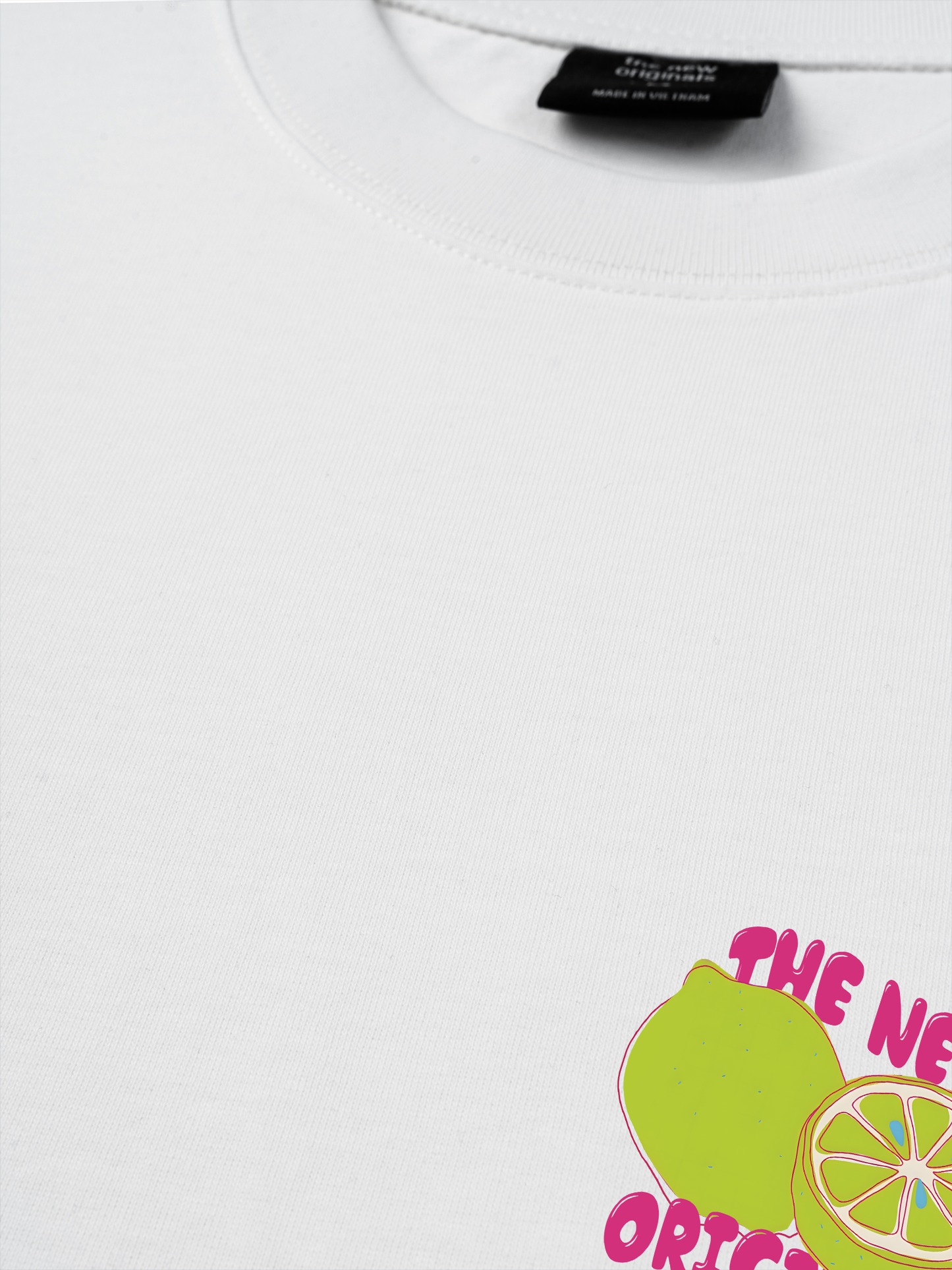 Áo Thun Relaxed Fit Summer Vibes Pink Lemon