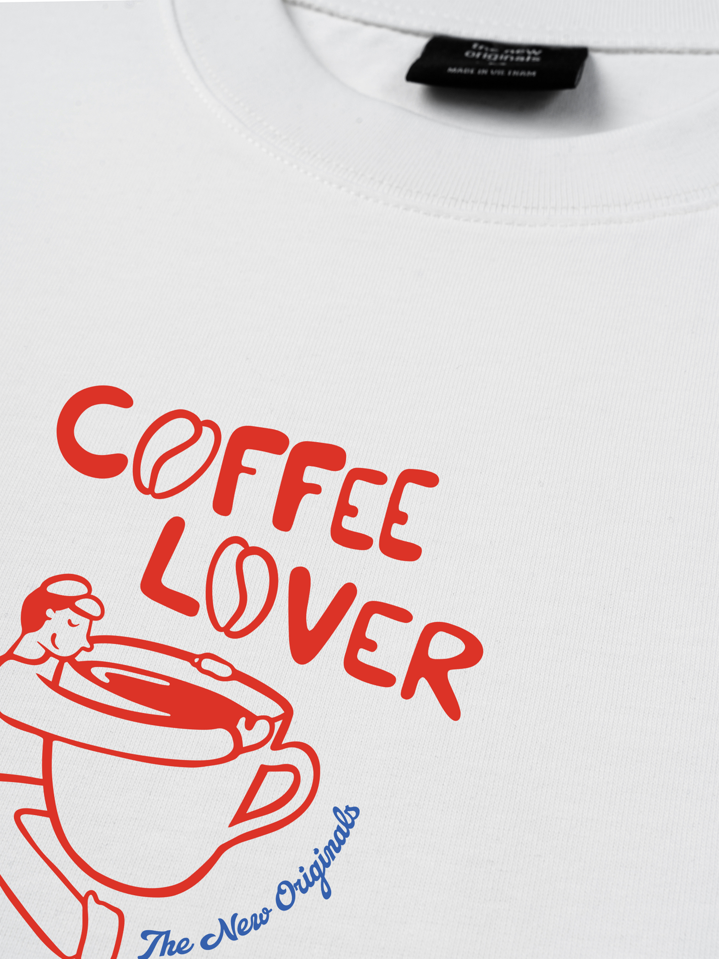 Áo Thun Relaxed Fit Coffee Lover Club