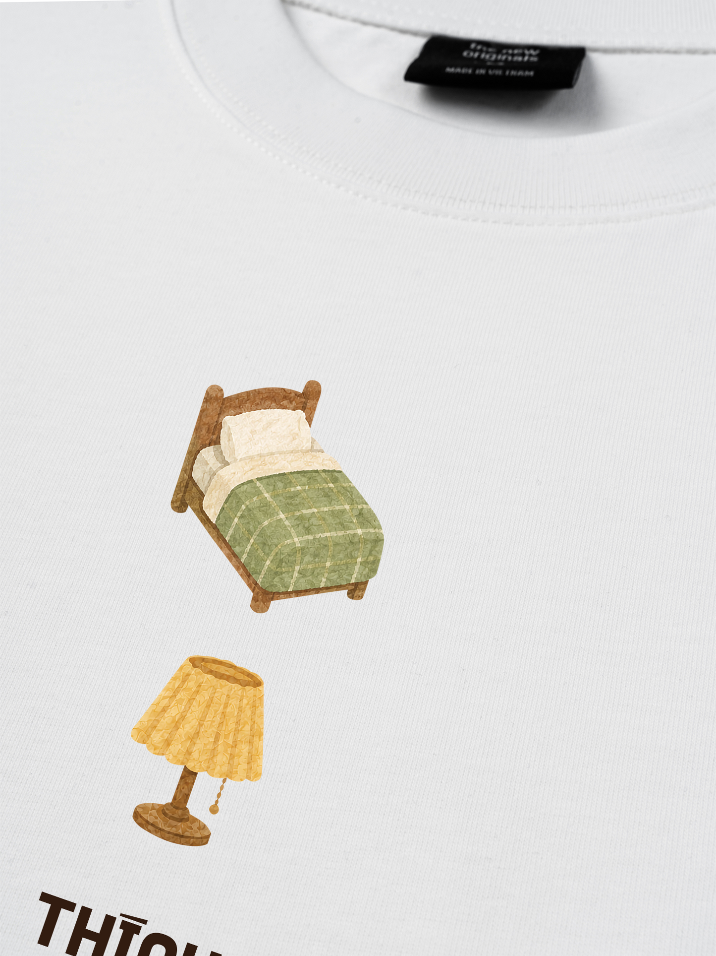 Áo Thun Relaxed Fit Thích Đi Ngủ