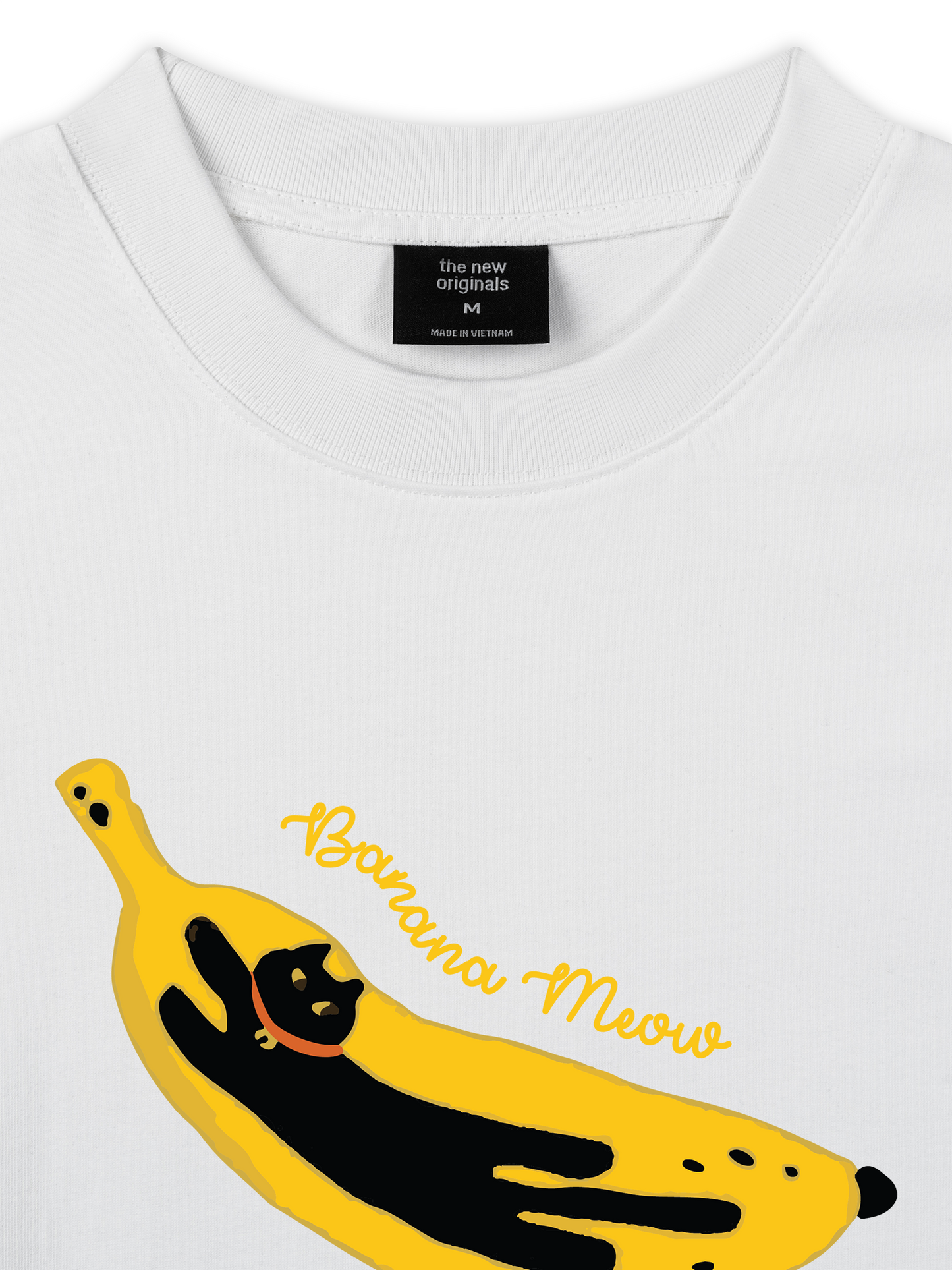Áo Thun Relaxed Fit Banana Meow