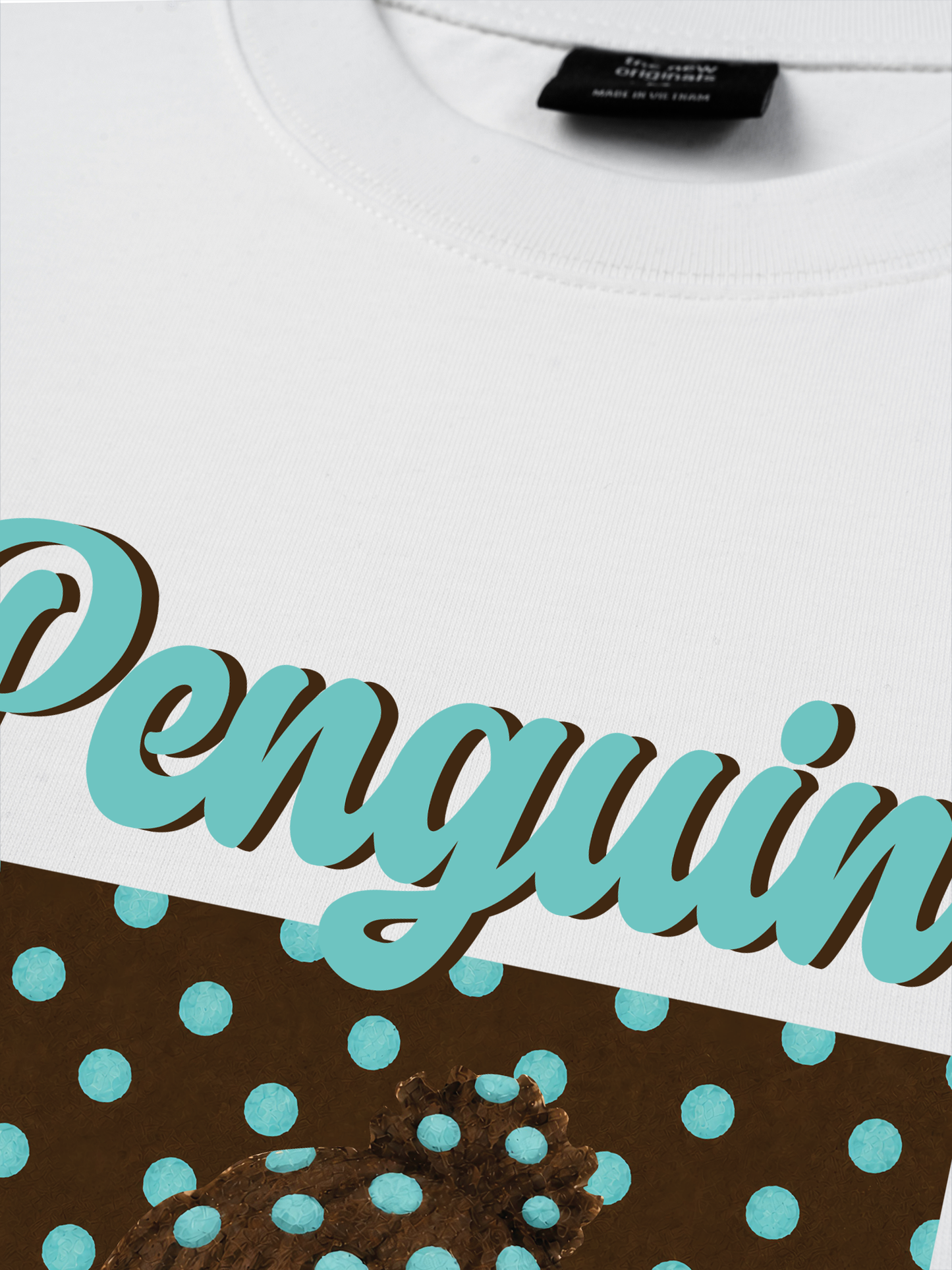 Áo Thun Relaxed Fit Animal Mood Cozy Penguin