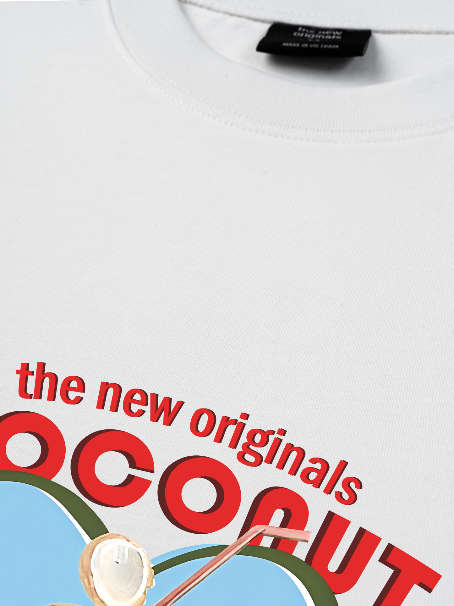Áo Thun Relaxed Fit Summer Vibes Coconut